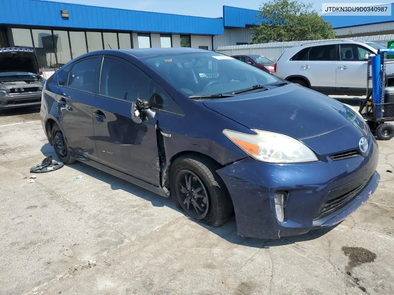 2013 Toyota Prius VIN: JTDKN3DU9D0340987 Lot: 62429915