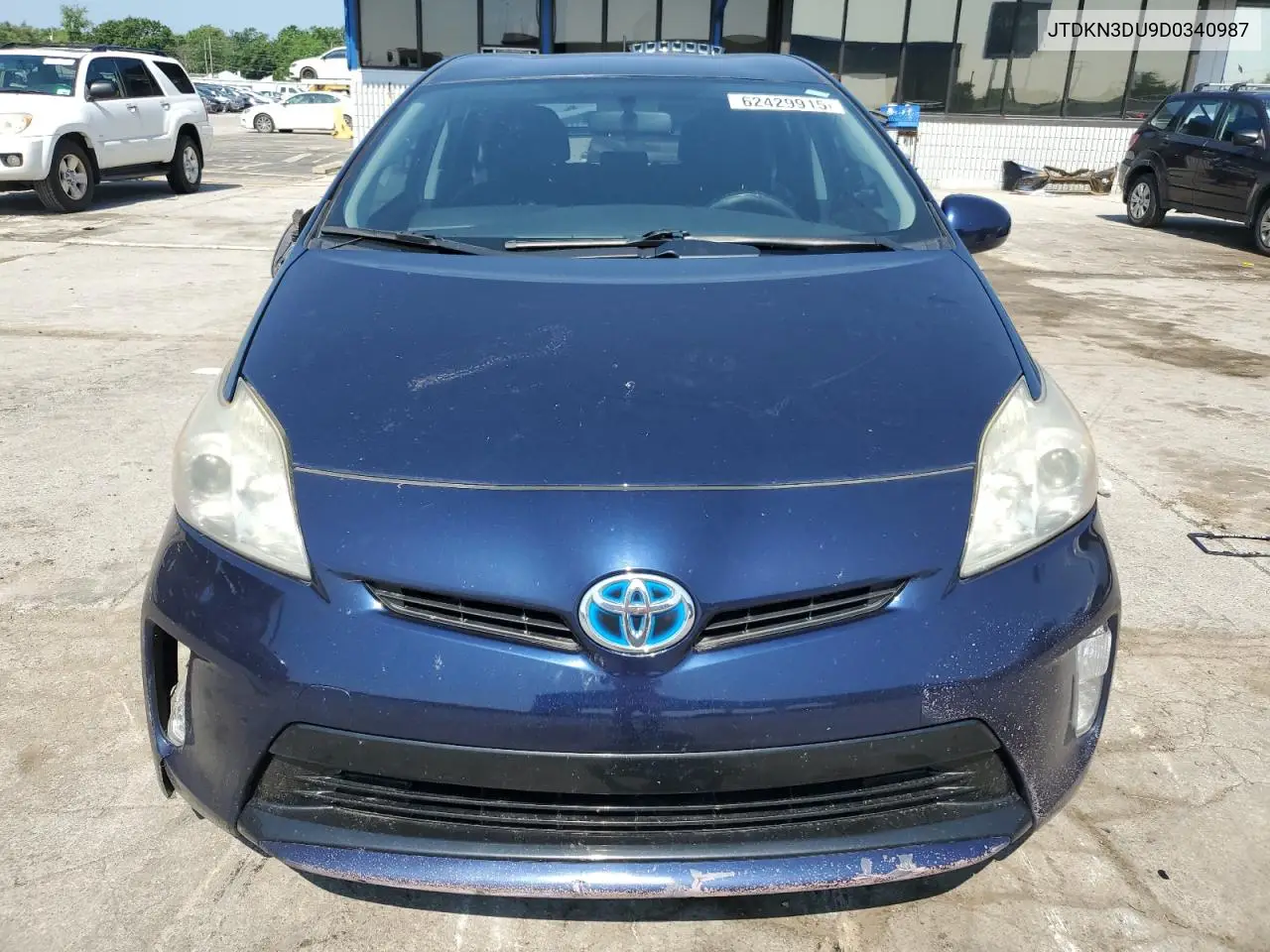 2013 Toyota Prius VIN: JTDKN3DU9D0340987 Lot: 62429915