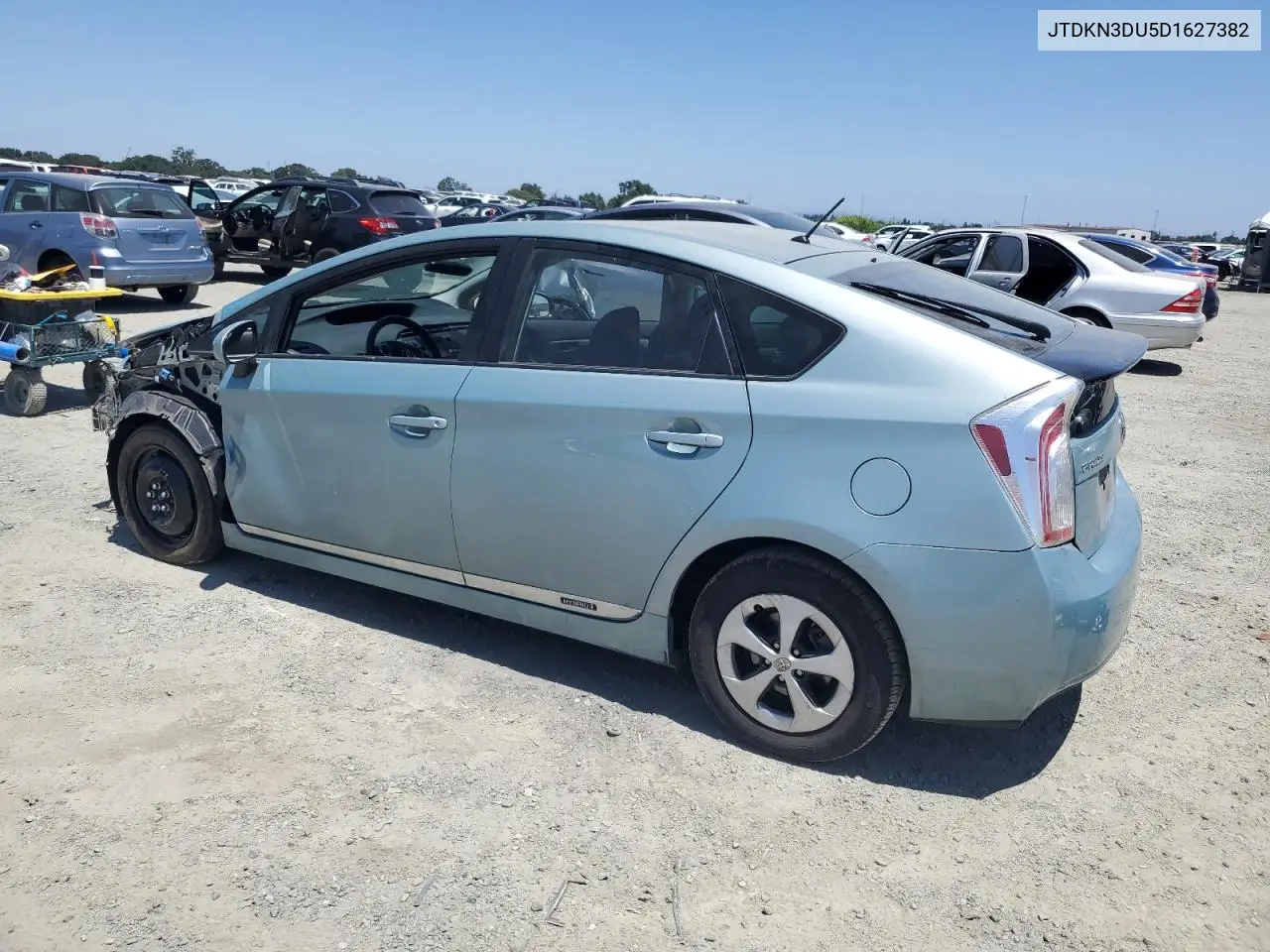2013 Toyota Prius VIN: JTDKN3DU5D1627382 Lot: 62675855