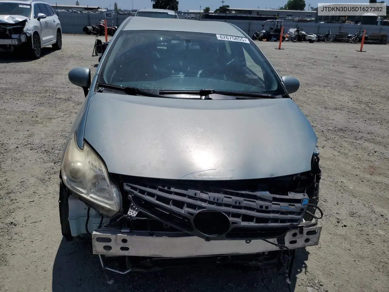 2013 Toyota Prius VIN: JTDKN3DU5D1627382 Lot: 62675855