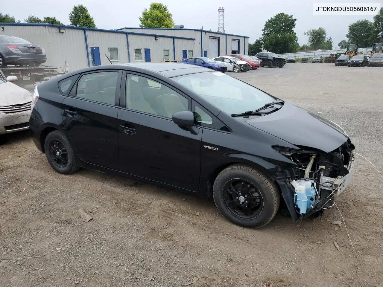 2013 Toyota Prius VIN: JTDKN3DU5D5606167 Lot: 62691855