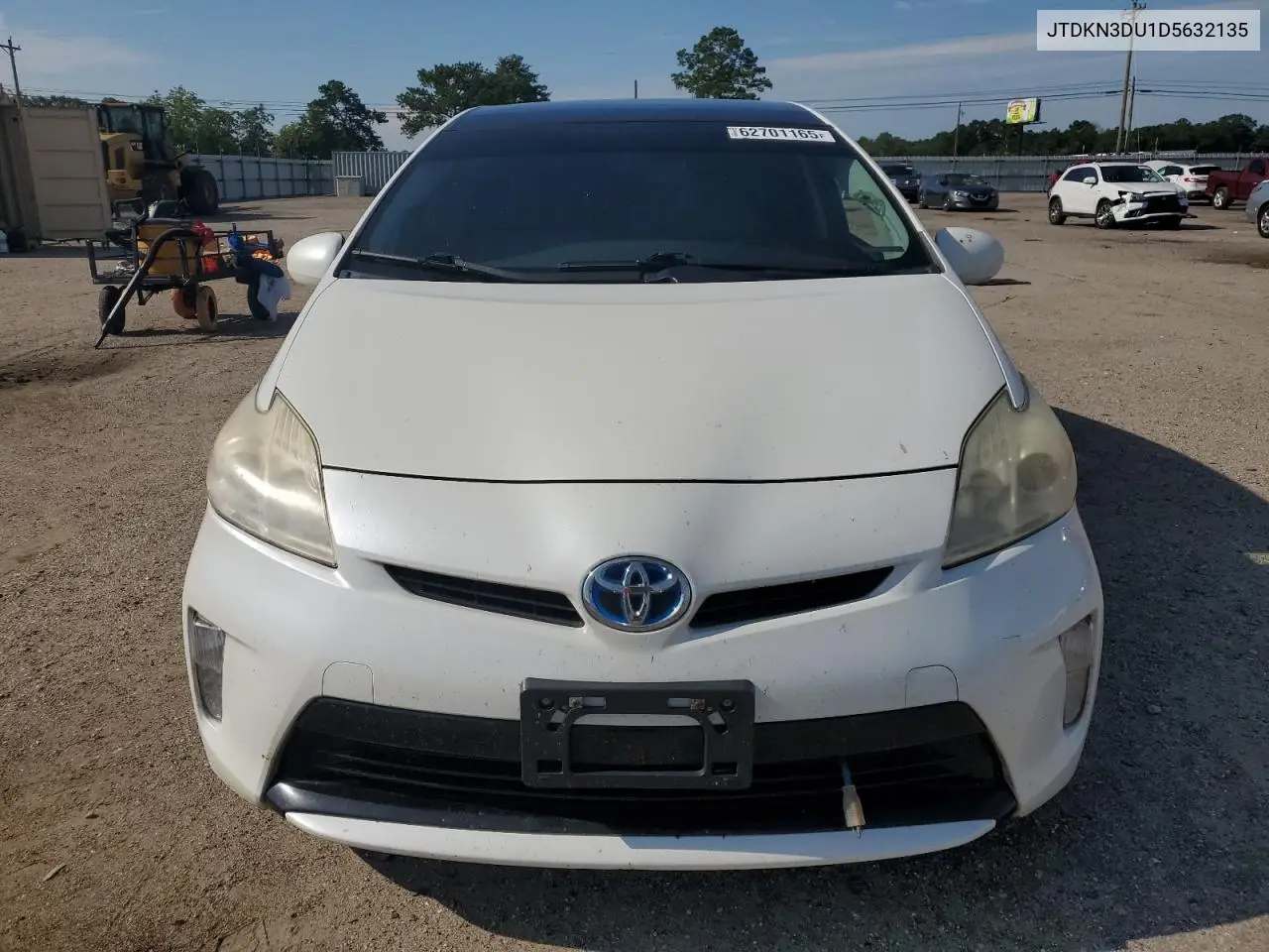 2013 Toyota Prius VIN: JTDKN3DU1D5632135 Lot: 62701165