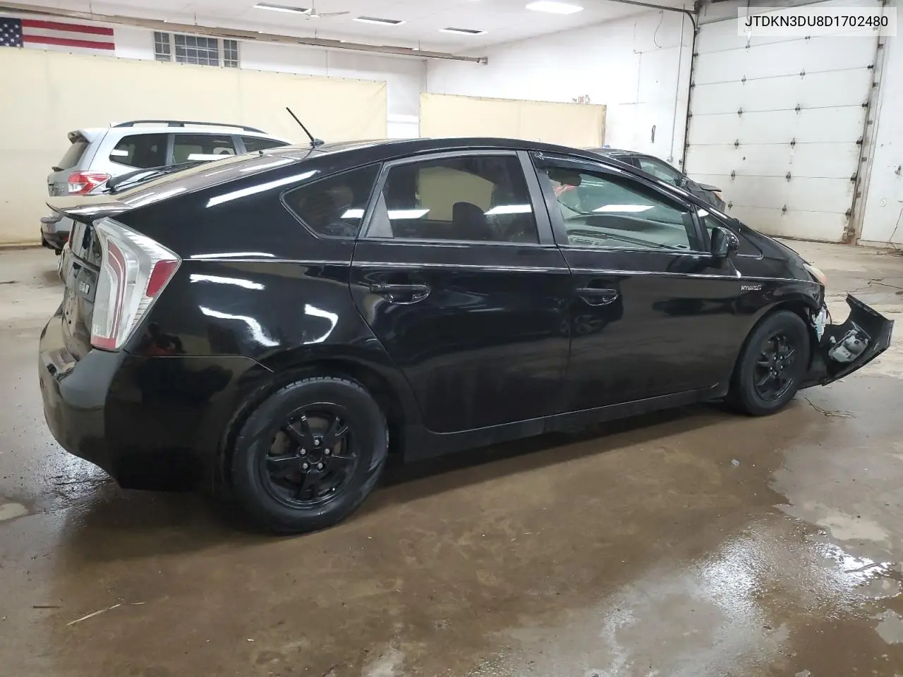 2013 Toyota Prius VIN: JTDKN3DU8D1702480 Lot: 62719045