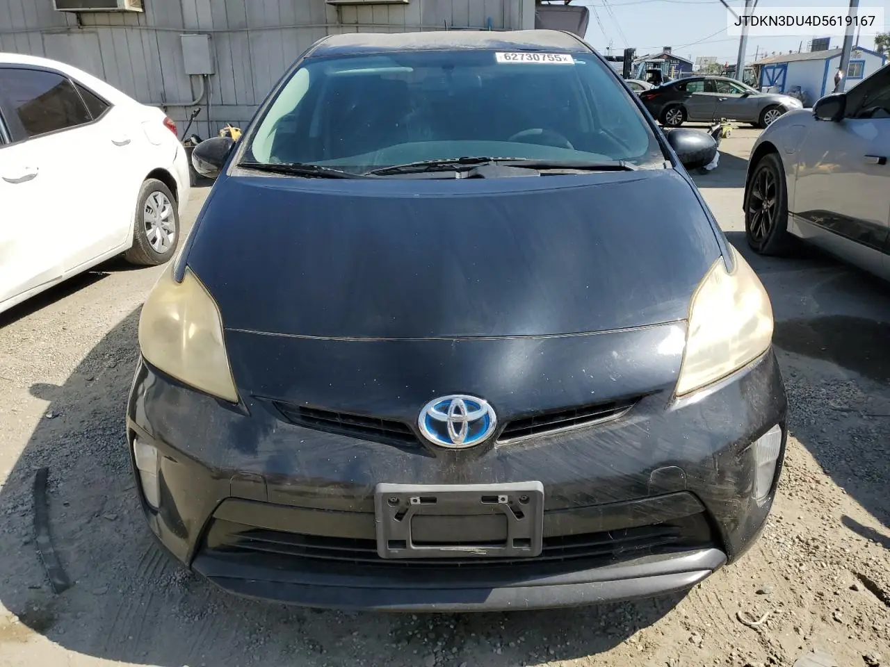 2013 Toyota Prius VIN: JTDKN3DU4D5619167 Lot: 62730755