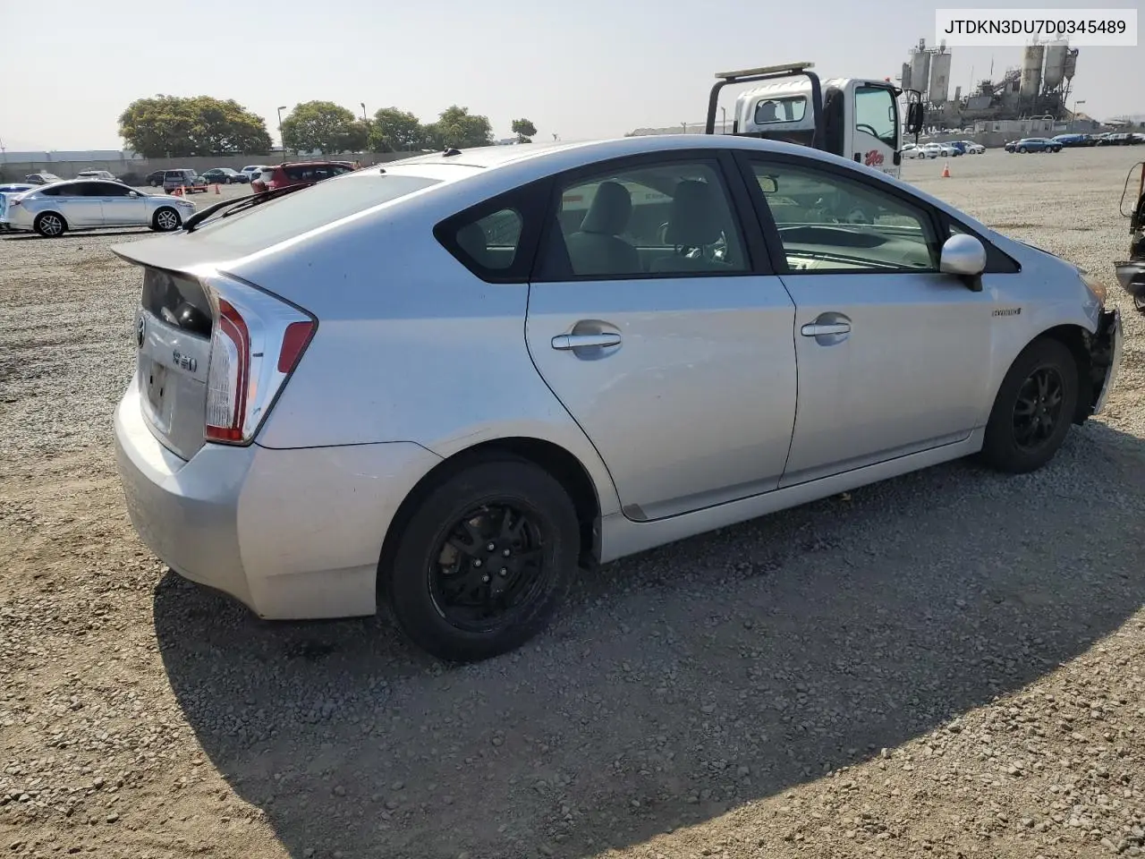 2013 Toyota Prius VIN: JTDKN3DU7D0345489 Lot: 62746475