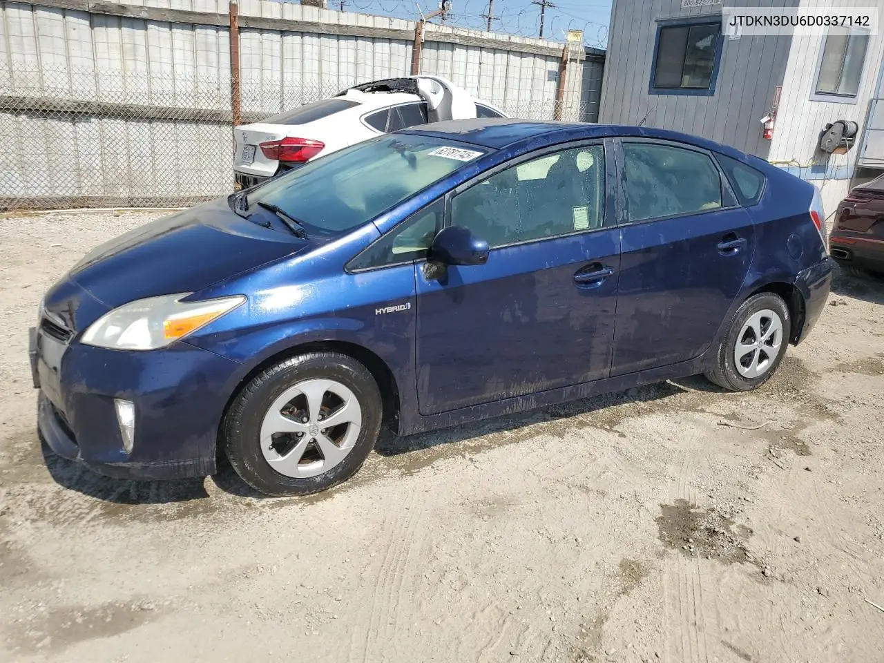 2013 Toyota Prius VIN: JTDKN3DU6D0337142 Lot: 62781745