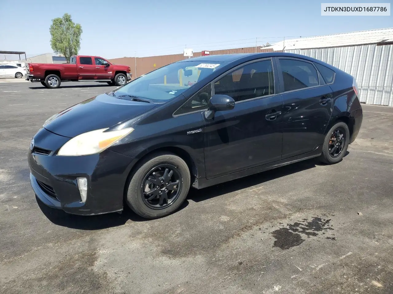 2013 Toyota Prius VIN: JTDKN3DUXD1687786 Lot: 62790245