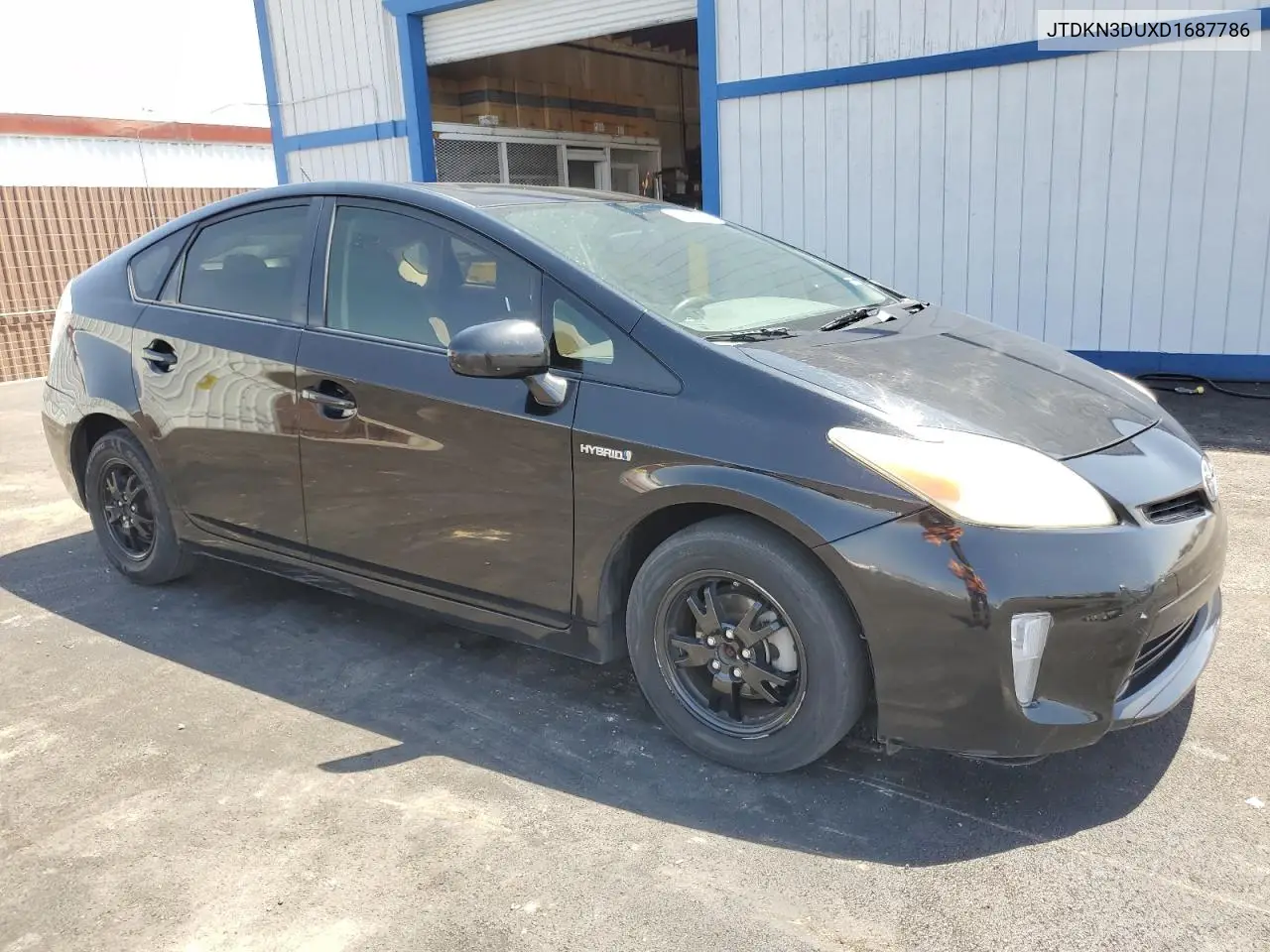 2013 Toyota Prius VIN: JTDKN3DUXD1687786 Lot: 62790245