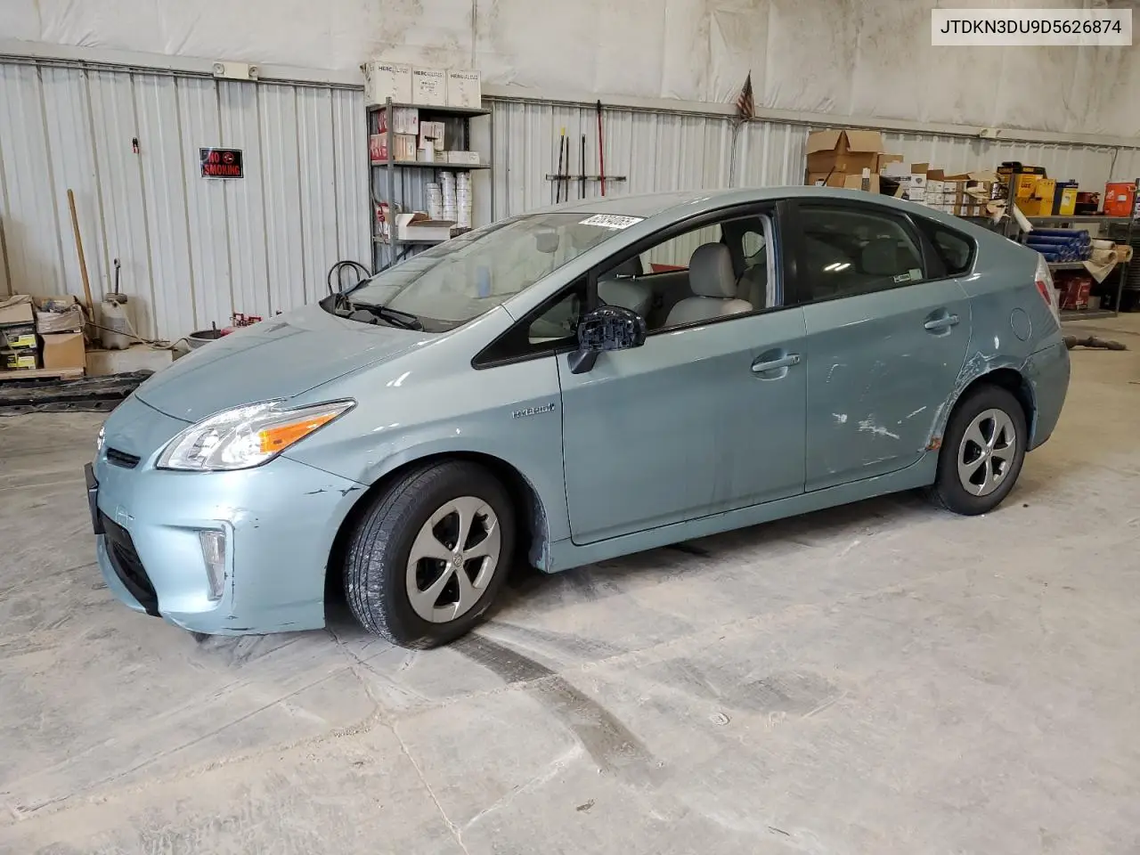 2013 Toyota Prius VIN: JTDKN3DU9D5626874 Lot: 62834065