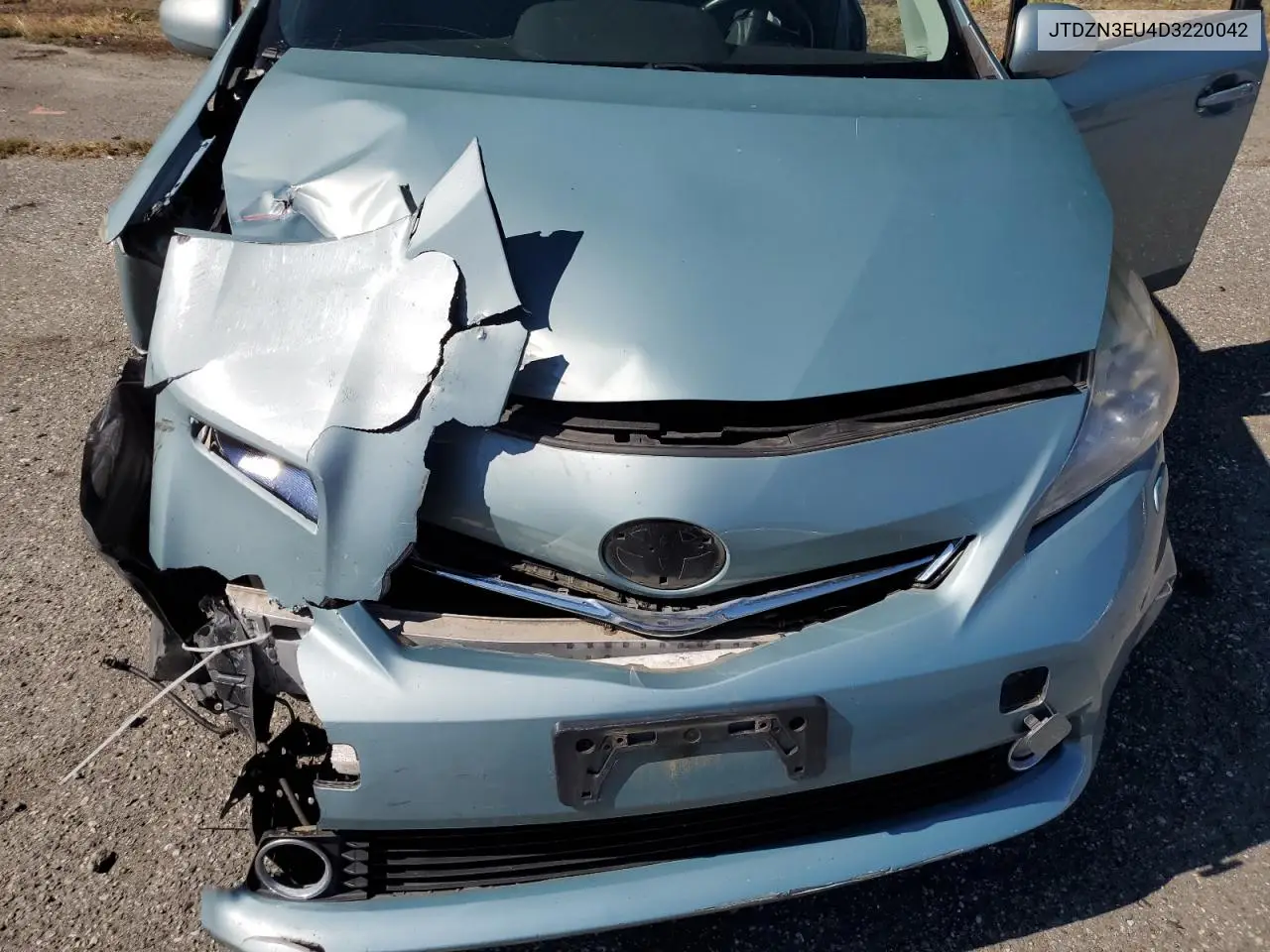 2013 Toyota Prius V VIN: JTDZN3EU4D3220042 Lot: 62847265