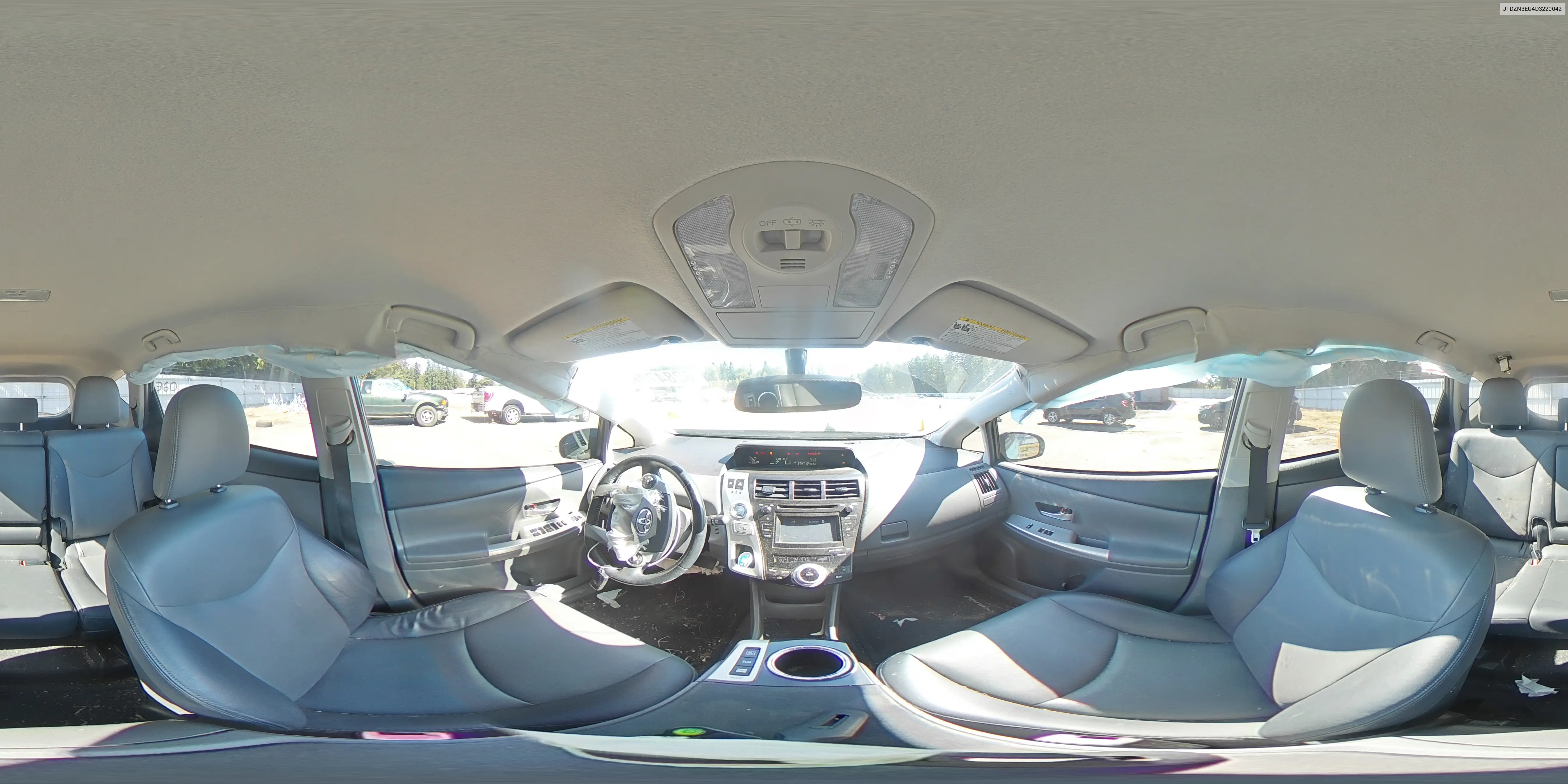 2013 Toyota Prius V VIN: JTDZN3EU4D3220042 Lot: 62847265