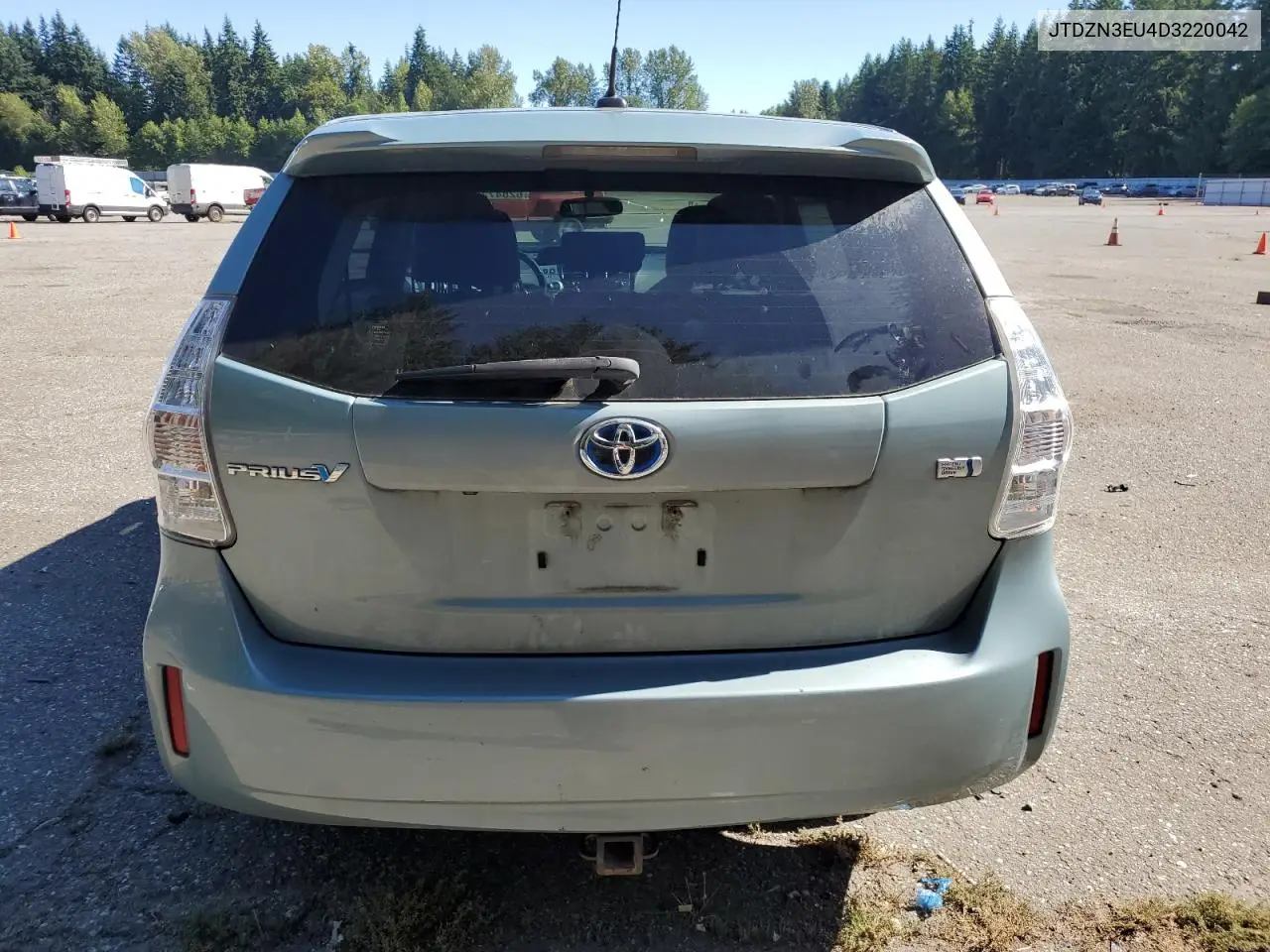 2013 Toyota Prius V VIN: JTDZN3EU4D3220042 Lot: 62847265