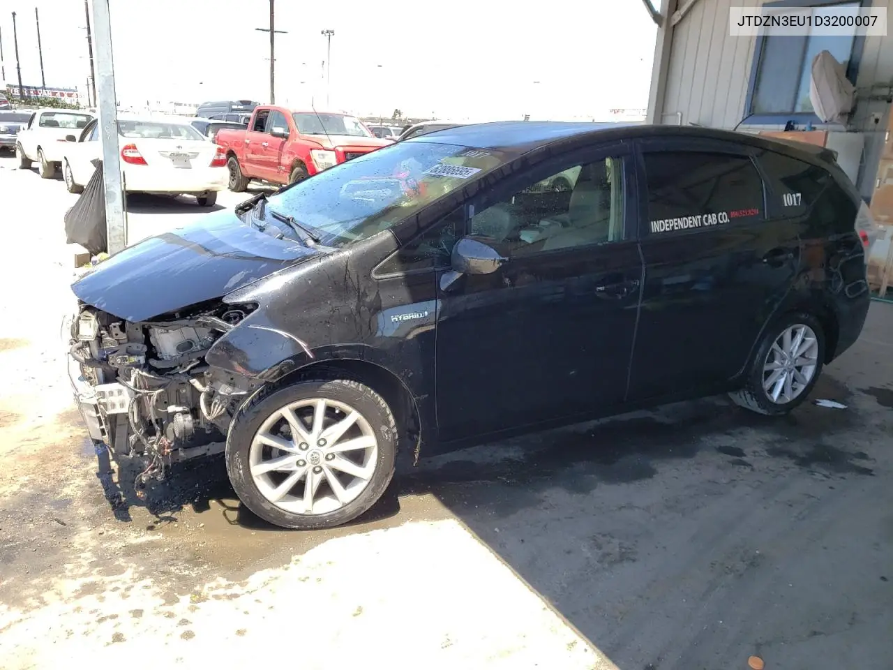 2013 Toyota Prius V VIN: JTDZN3EU1D3200007 Lot: 62886695