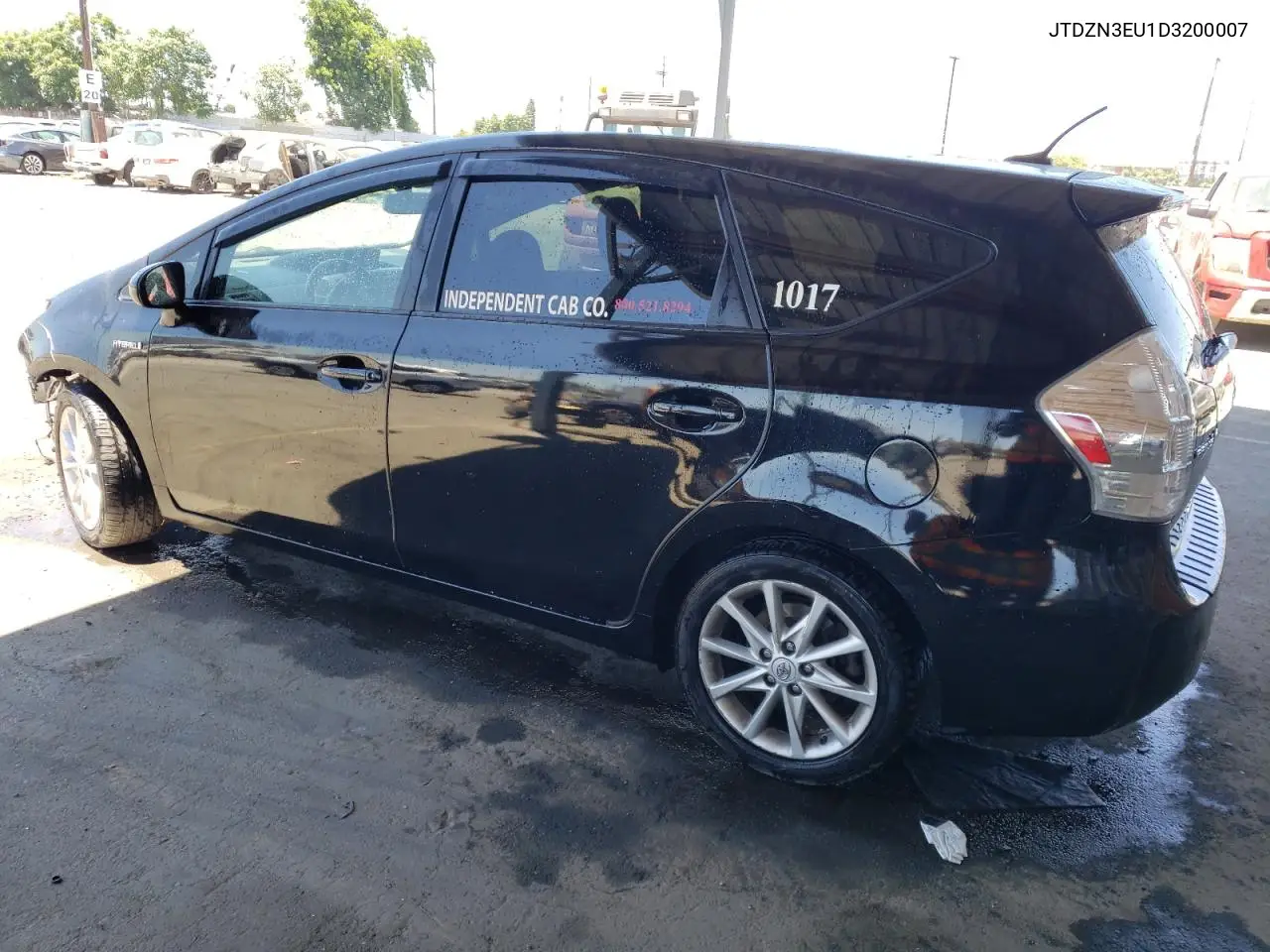 2013 Toyota Prius V VIN: JTDZN3EU1D3200007 Lot: 62886695