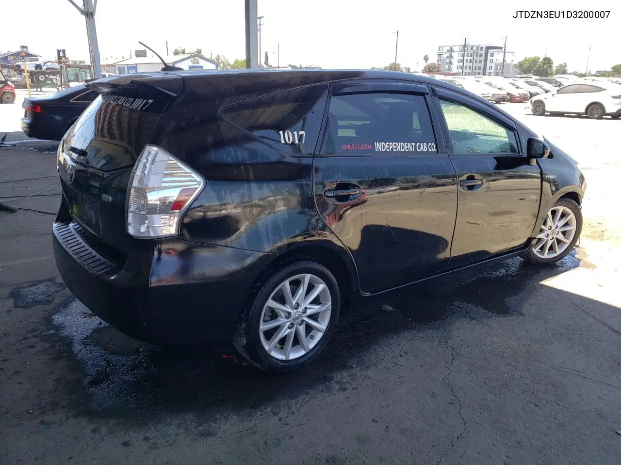 2013 Toyota Prius V VIN: JTDZN3EU1D3200007 Lot: 62886695