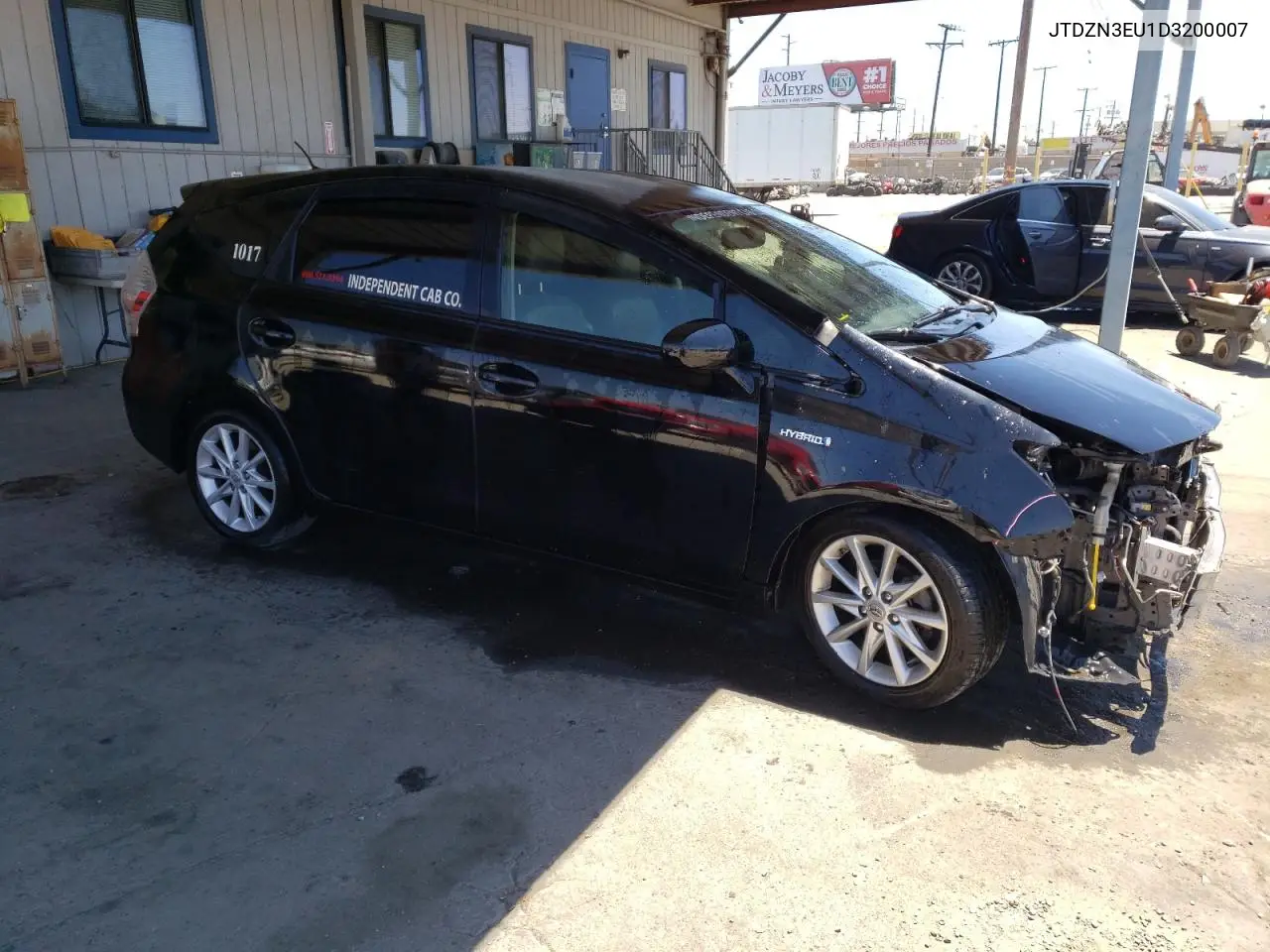 2013 Toyota Prius V VIN: JTDZN3EU1D3200007 Lot: 62886695