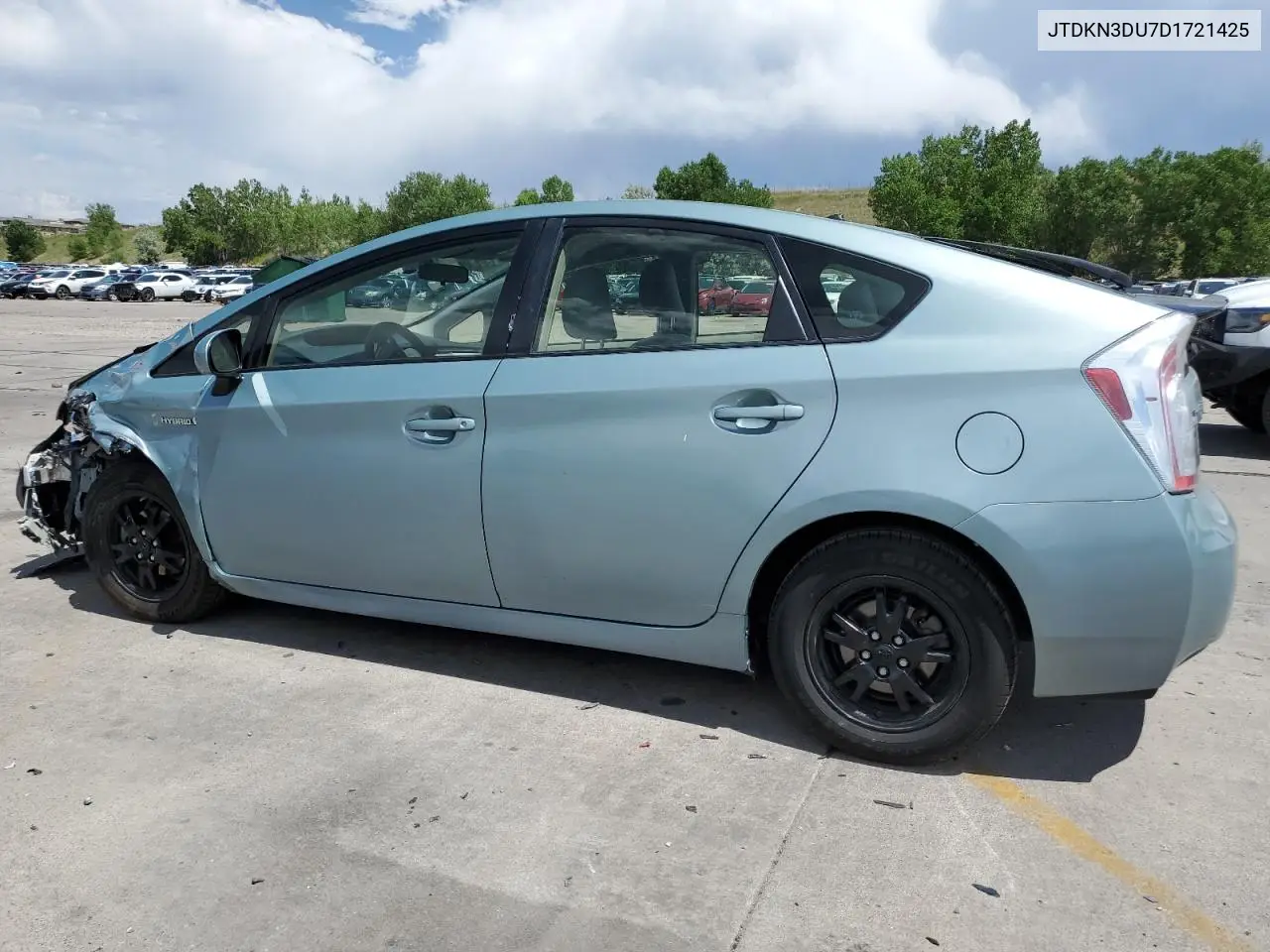 2013 Toyota Prius VIN: JTDKN3DU7D1721425 Lot: 62962835
