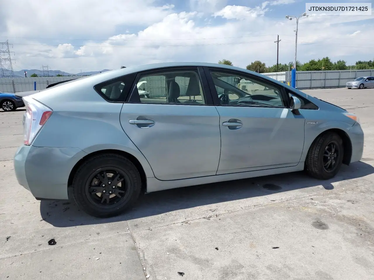 2013 Toyota Prius VIN: JTDKN3DU7D1721425 Lot: 62962835