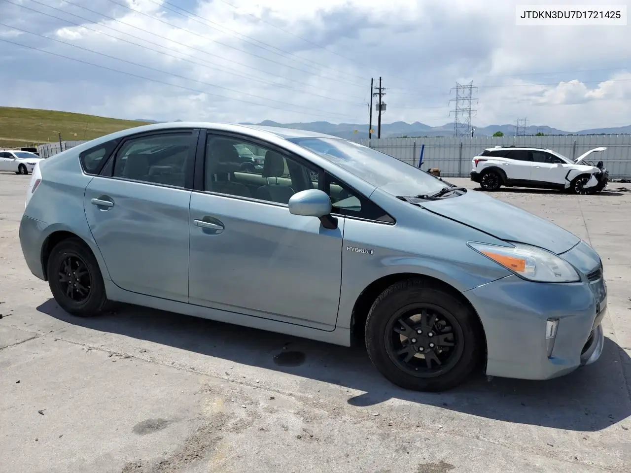2013 Toyota Prius VIN: JTDKN3DU7D1721425 Lot: 62962835