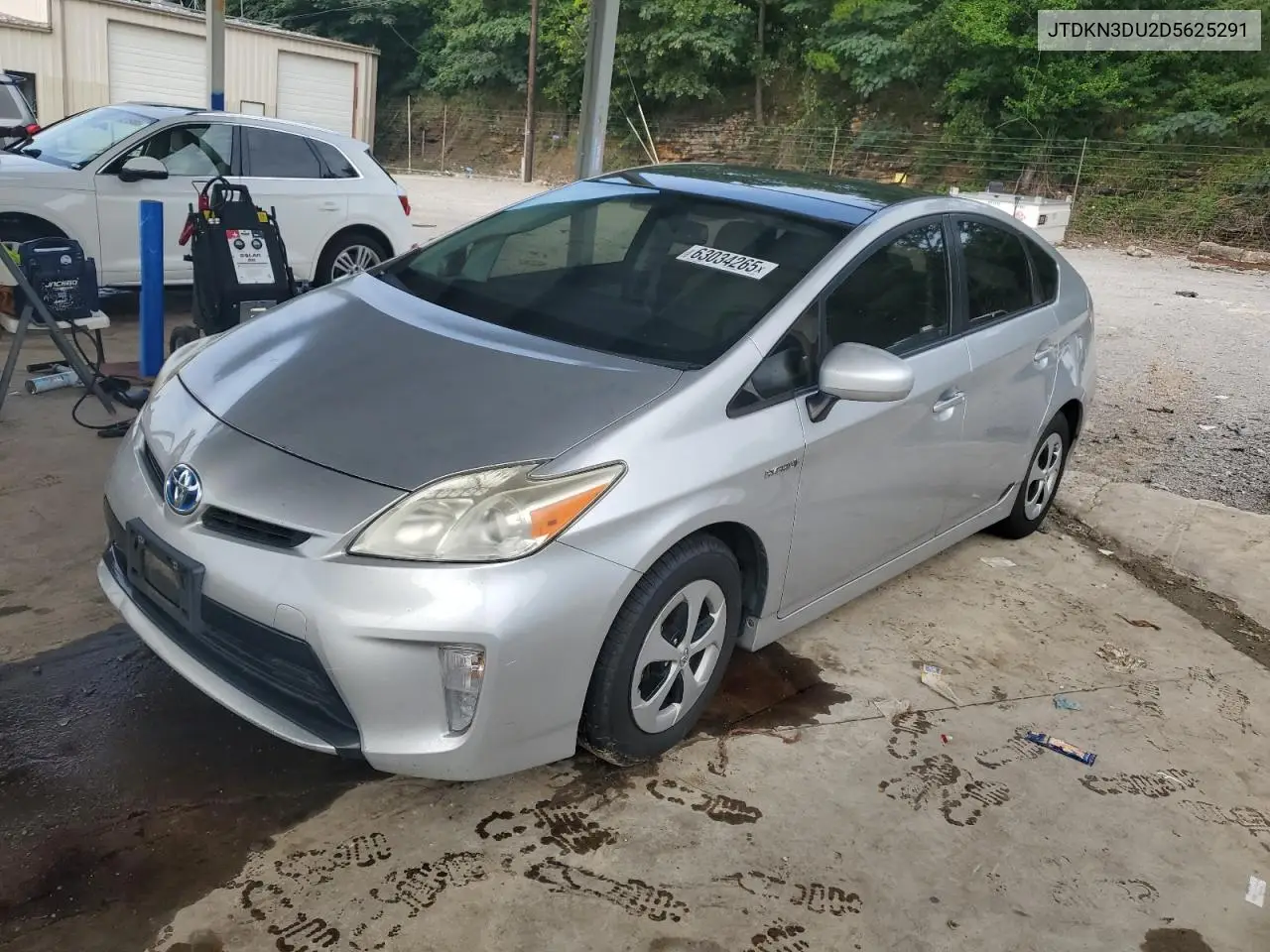 2013 Toyota Prius VIN: JTDKN3DU2D5625291 Lot: 63034265