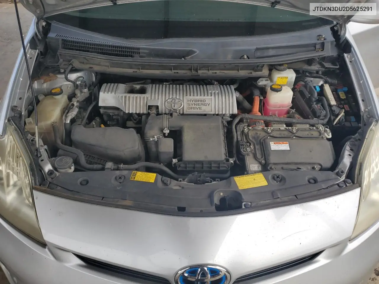 2013 Toyota Prius VIN: JTDKN3DU2D5625291 Lot: 63034265