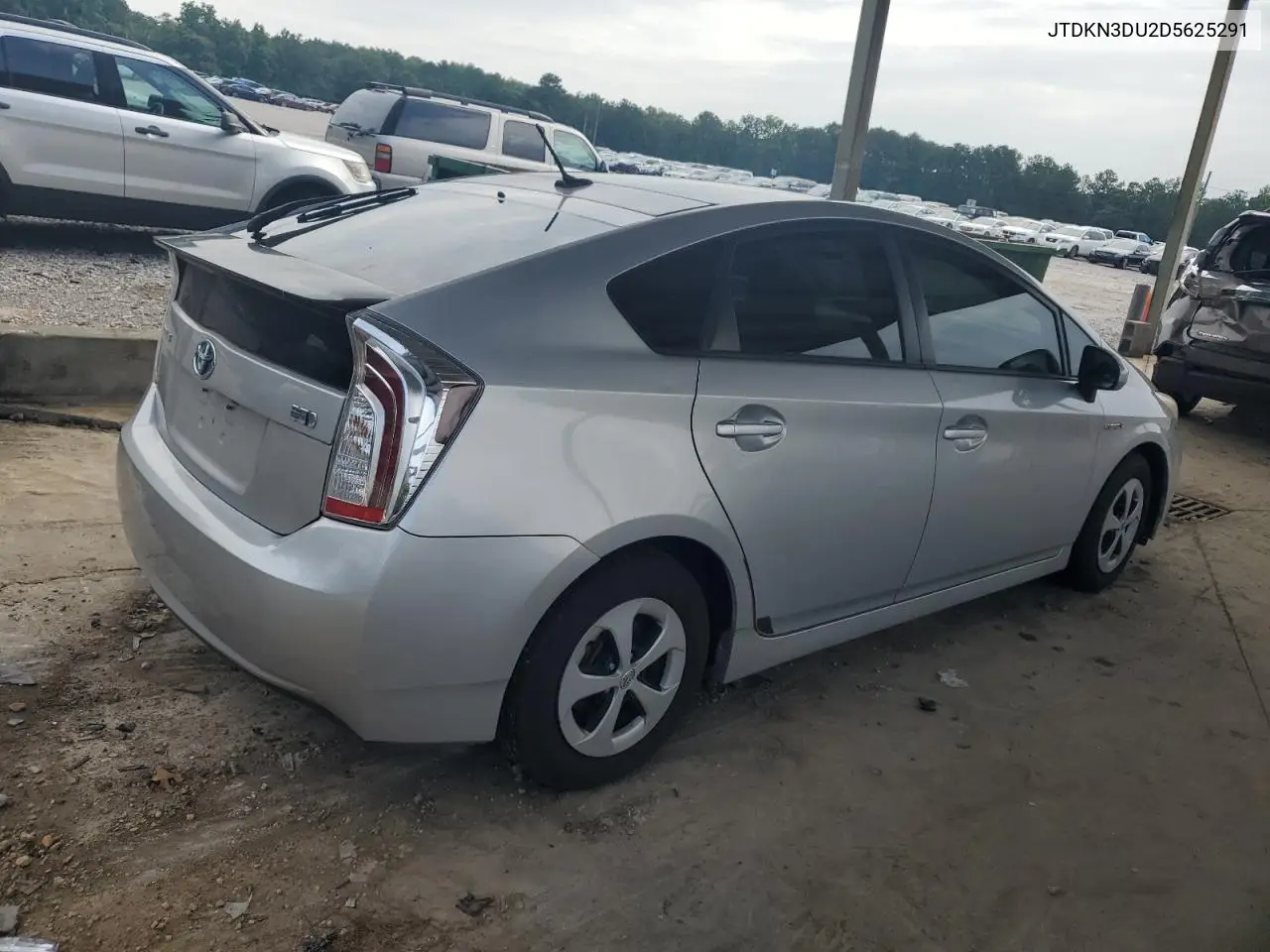 2013 Toyota Prius VIN: JTDKN3DU2D5625291 Lot: 63034265