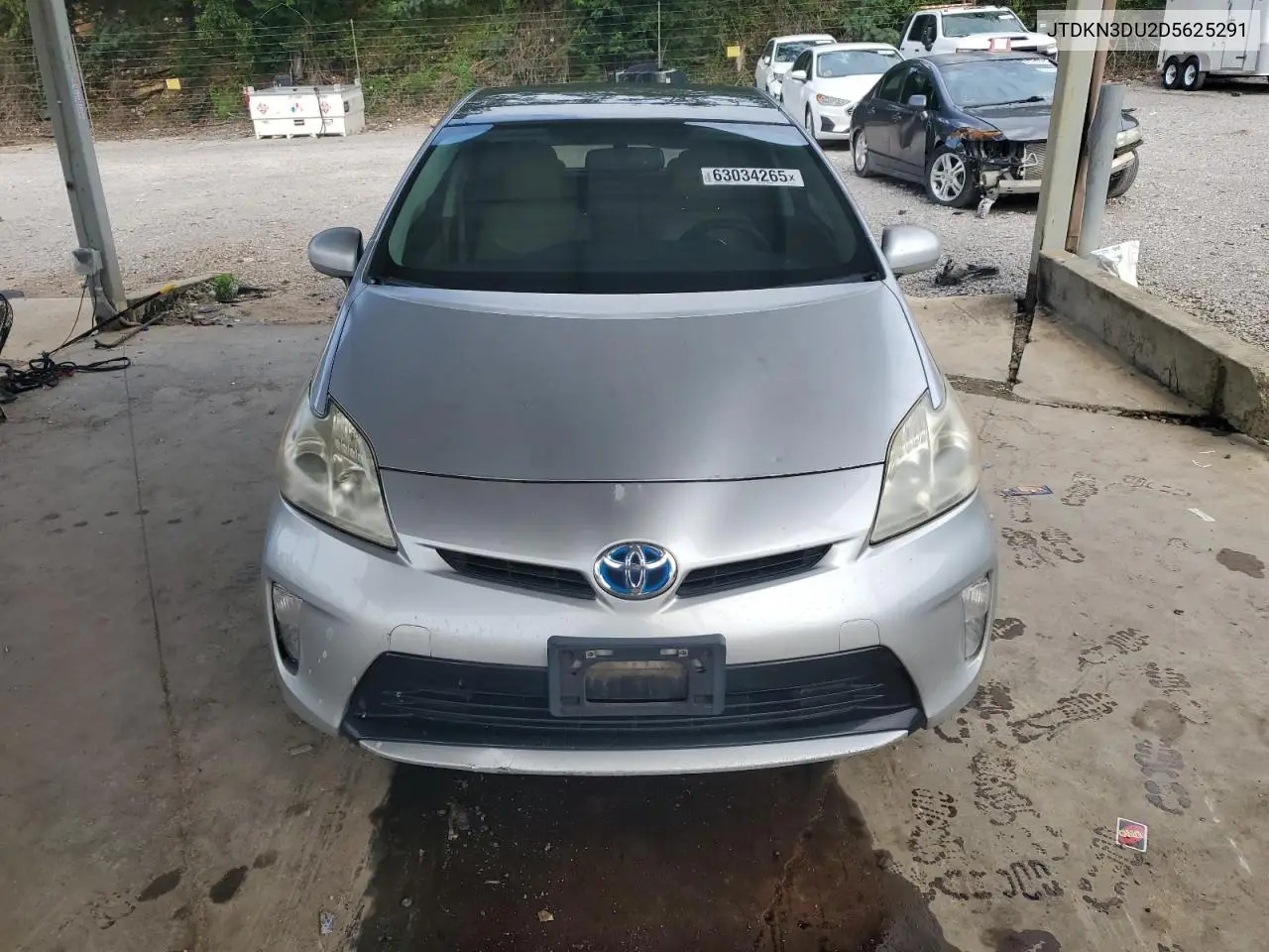 2013 Toyota Prius VIN: JTDKN3DU2D5625291 Lot: 63034265