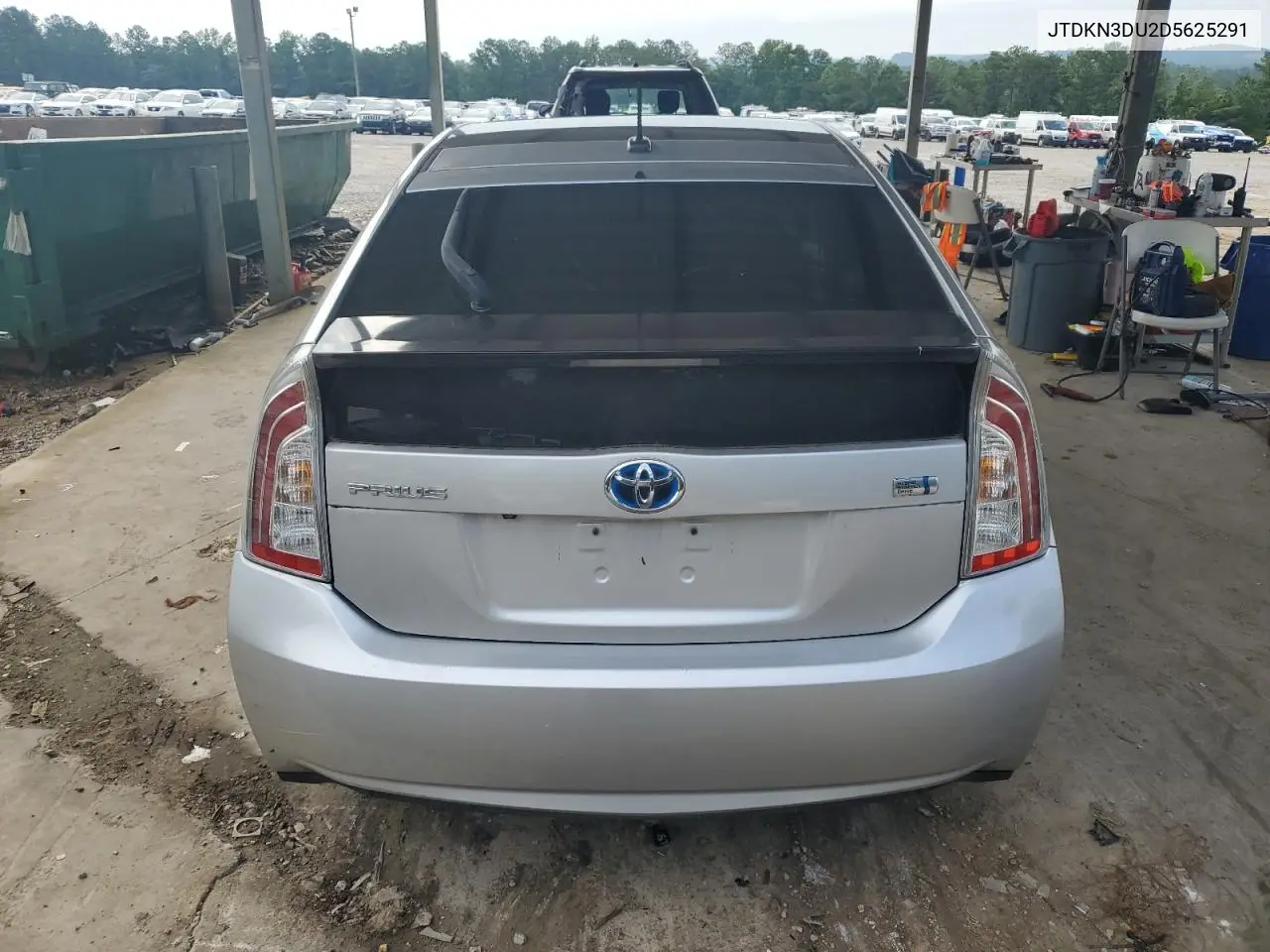 2013 Toyota Prius VIN: JTDKN3DU2D5625291 Lot: 63034265