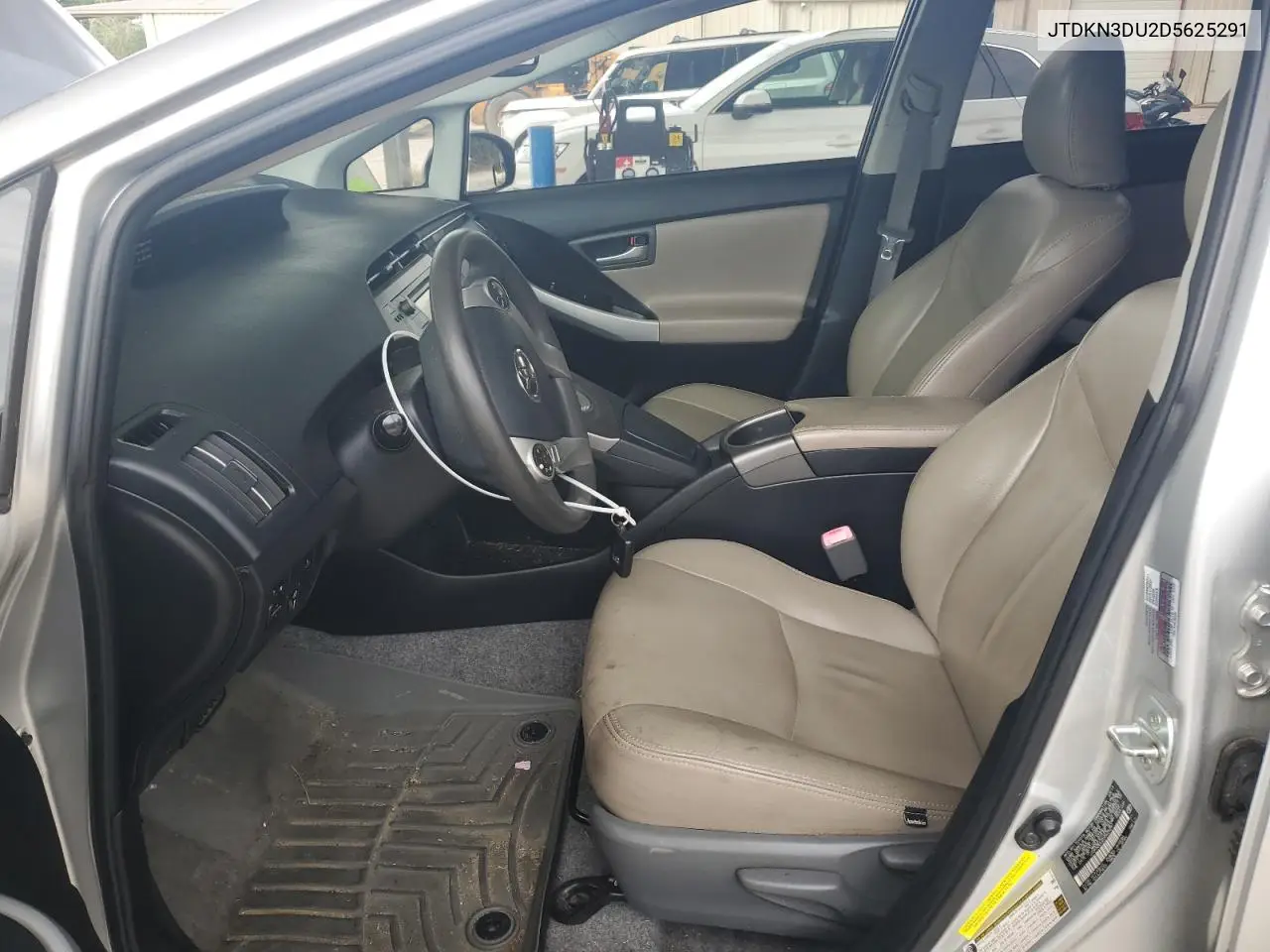 2013 Toyota Prius VIN: JTDKN3DU2D5625291 Lot: 63034265