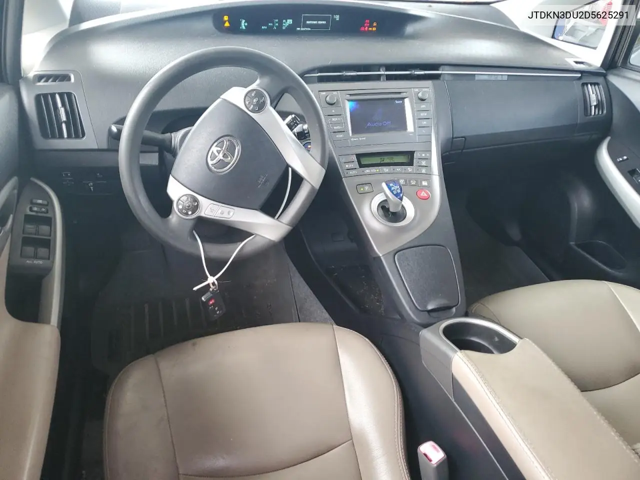 2013 Toyota Prius VIN: JTDKN3DU2D5625291 Lot: 63034265