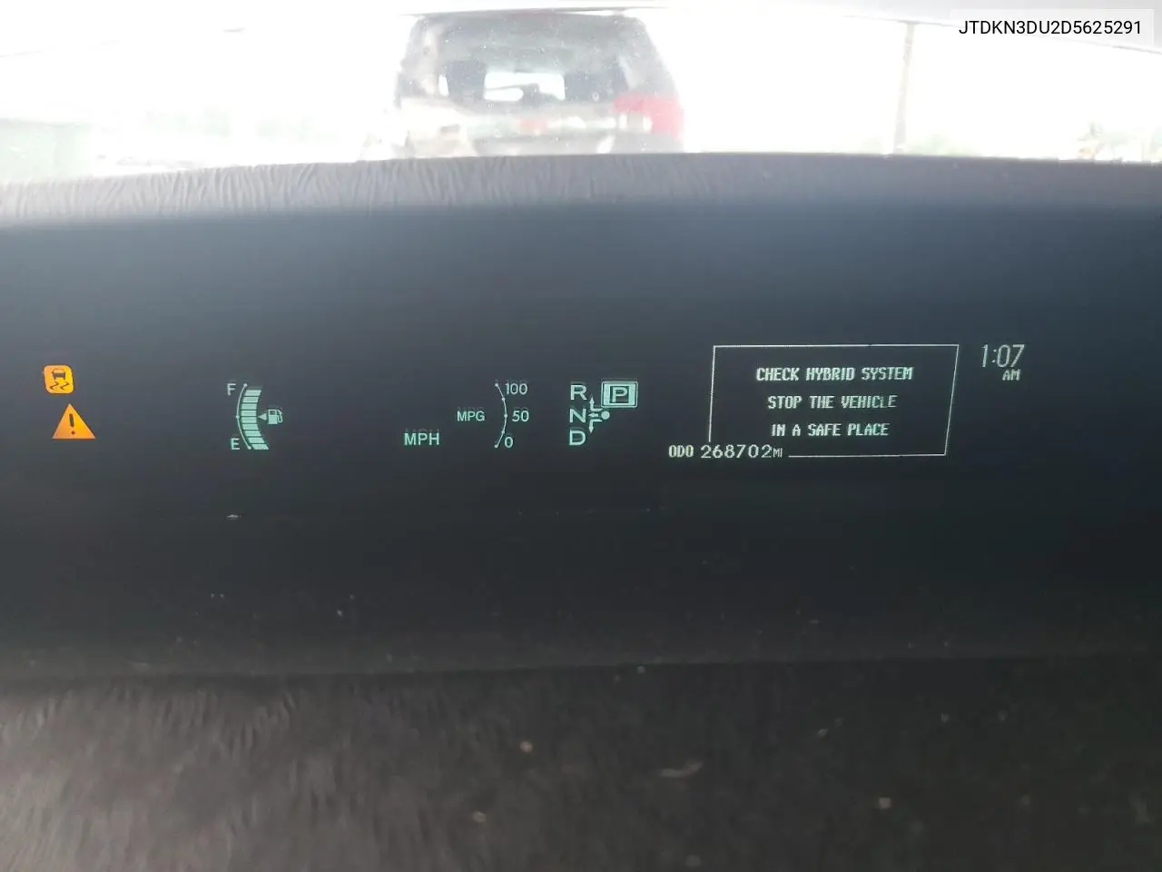 2013 Toyota Prius VIN: JTDKN3DU2D5625291 Lot: 63034265