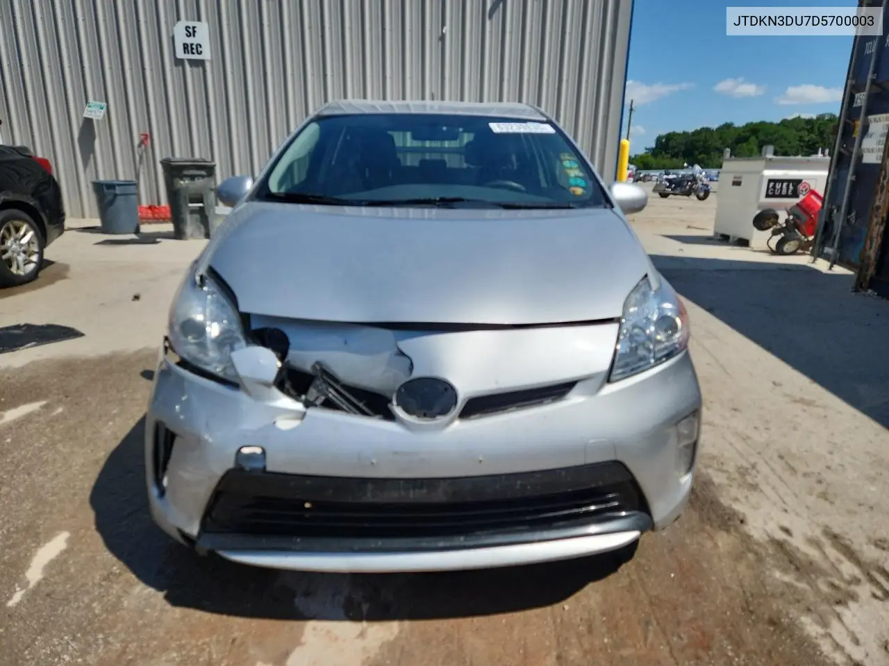 2013 Toyota Prius VIN: JTDKN3DU7D5700003 Lot: 63239835