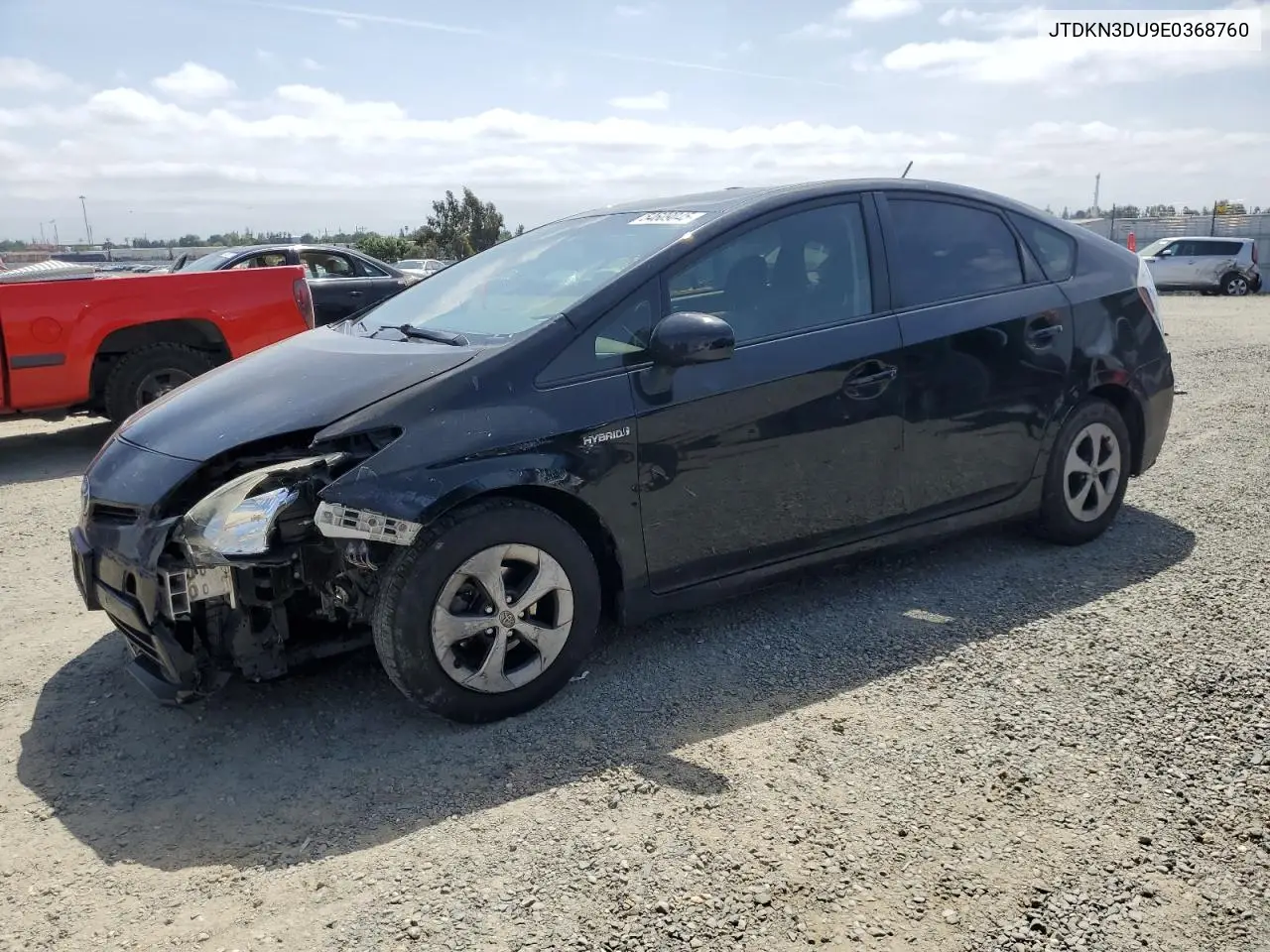 2014 Toyota Prius VIN: JTDKN3DU9E0368760 Lot: 54609045