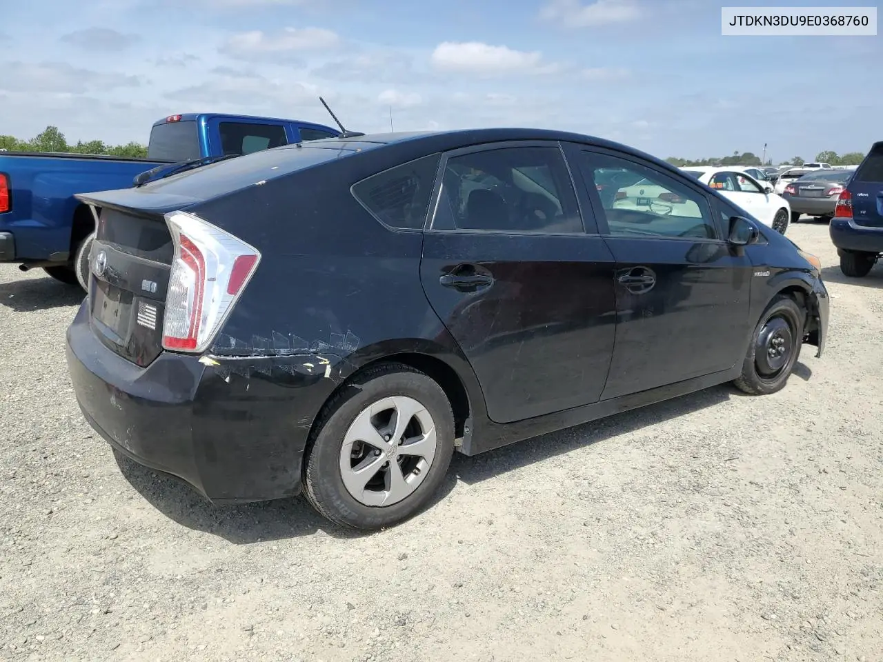 2014 Toyota Prius VIN: JTDKN3DU9E0368760 Lot: 54609045