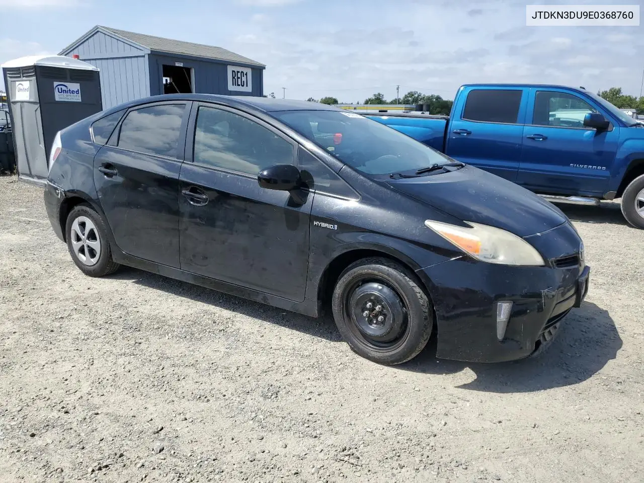 2014 Toyota Prius VIN: JTDKN3DU9E0368760 Lot: 54609045