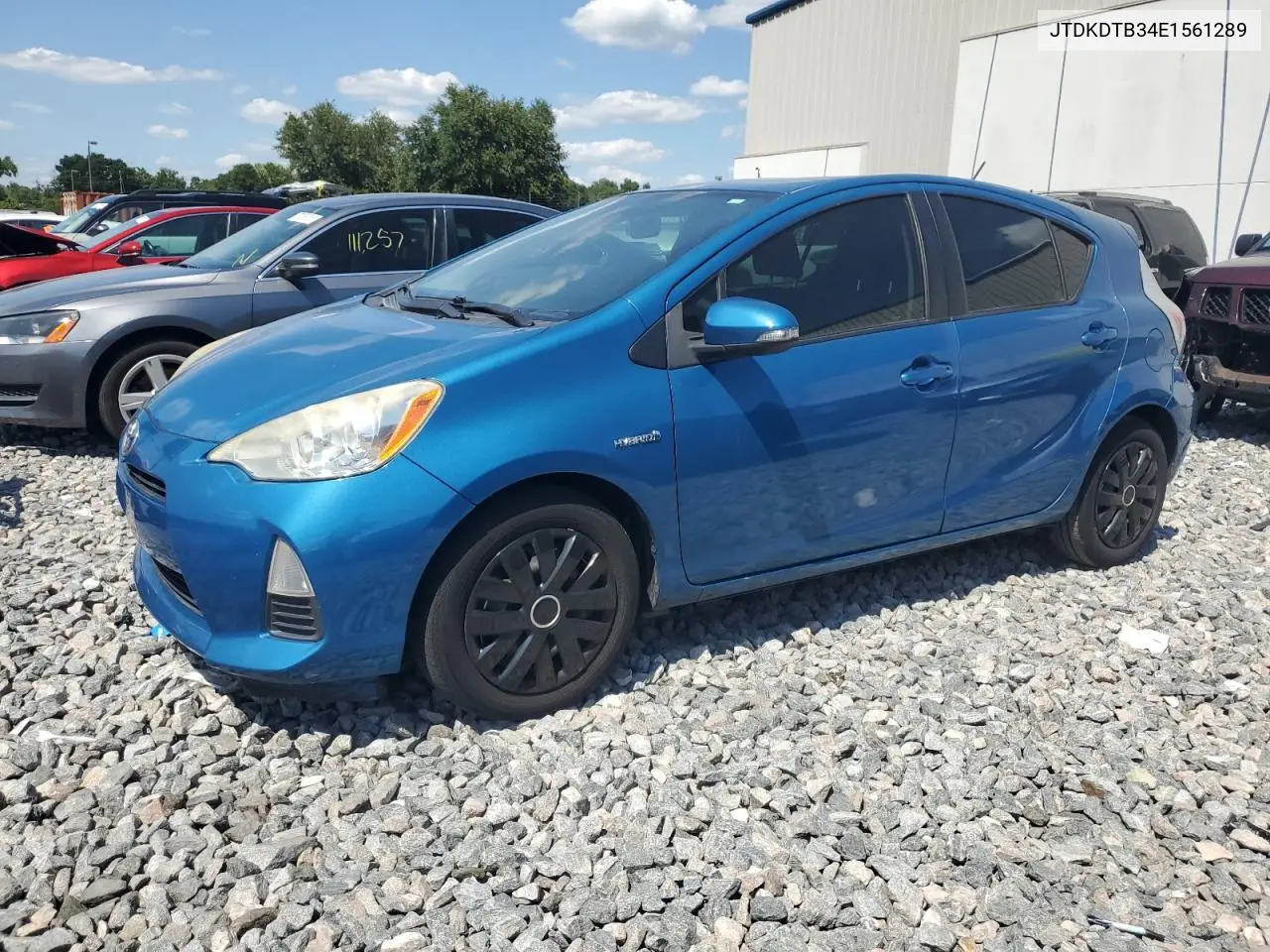 2014 Toyota Prius C VIN: JTDKDTB34E1561289 Lot: 55202605