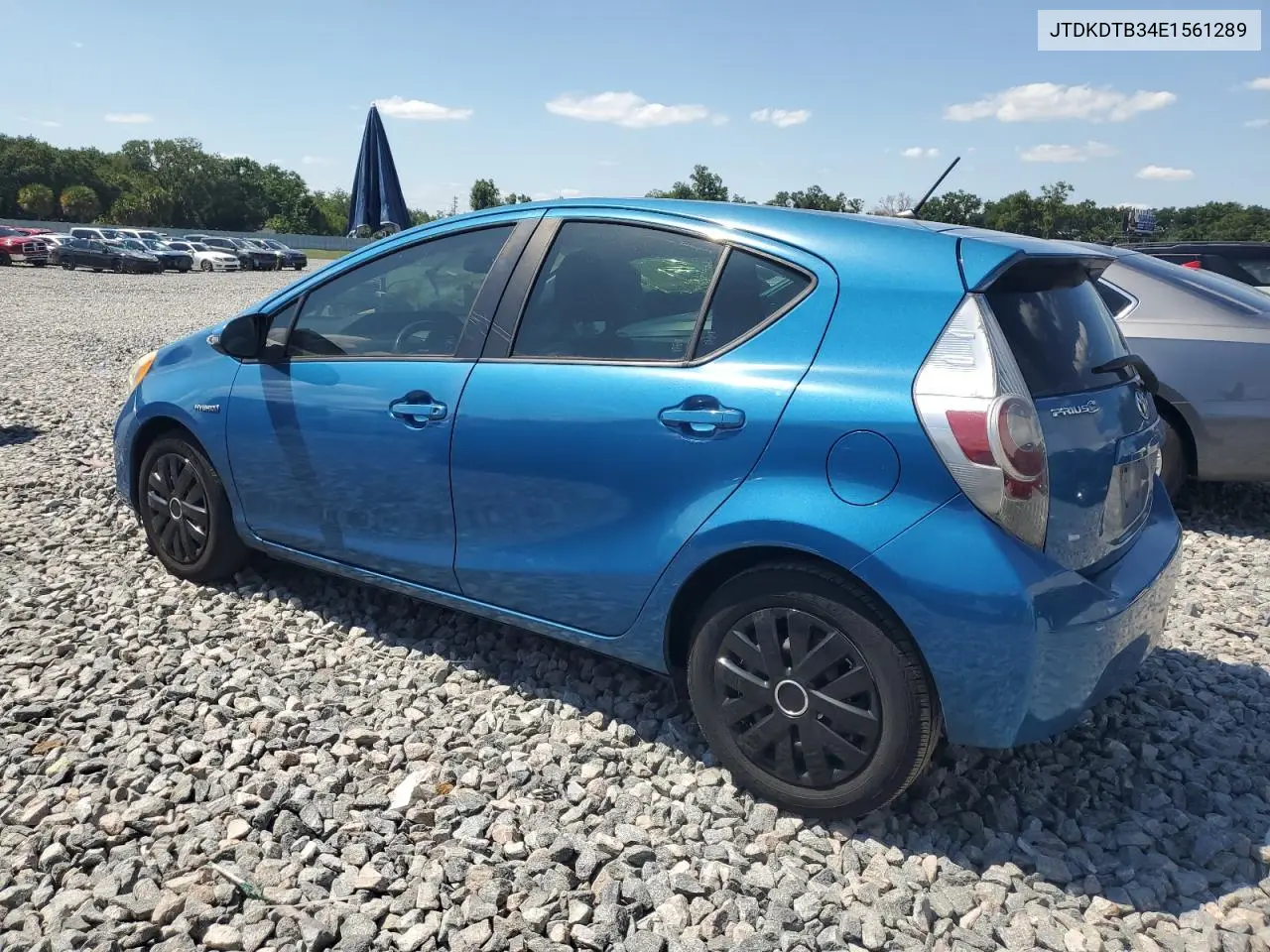2014 Toyota Prius C VIN: JTDKDTB34E1561289 Lot: 55202605