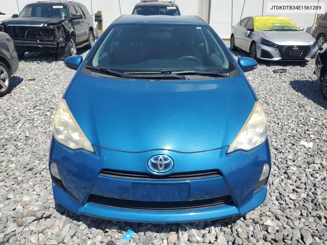 2014 Toyota Prius C VIN: JTDKDTB34E1561289 Lot: 55202605
