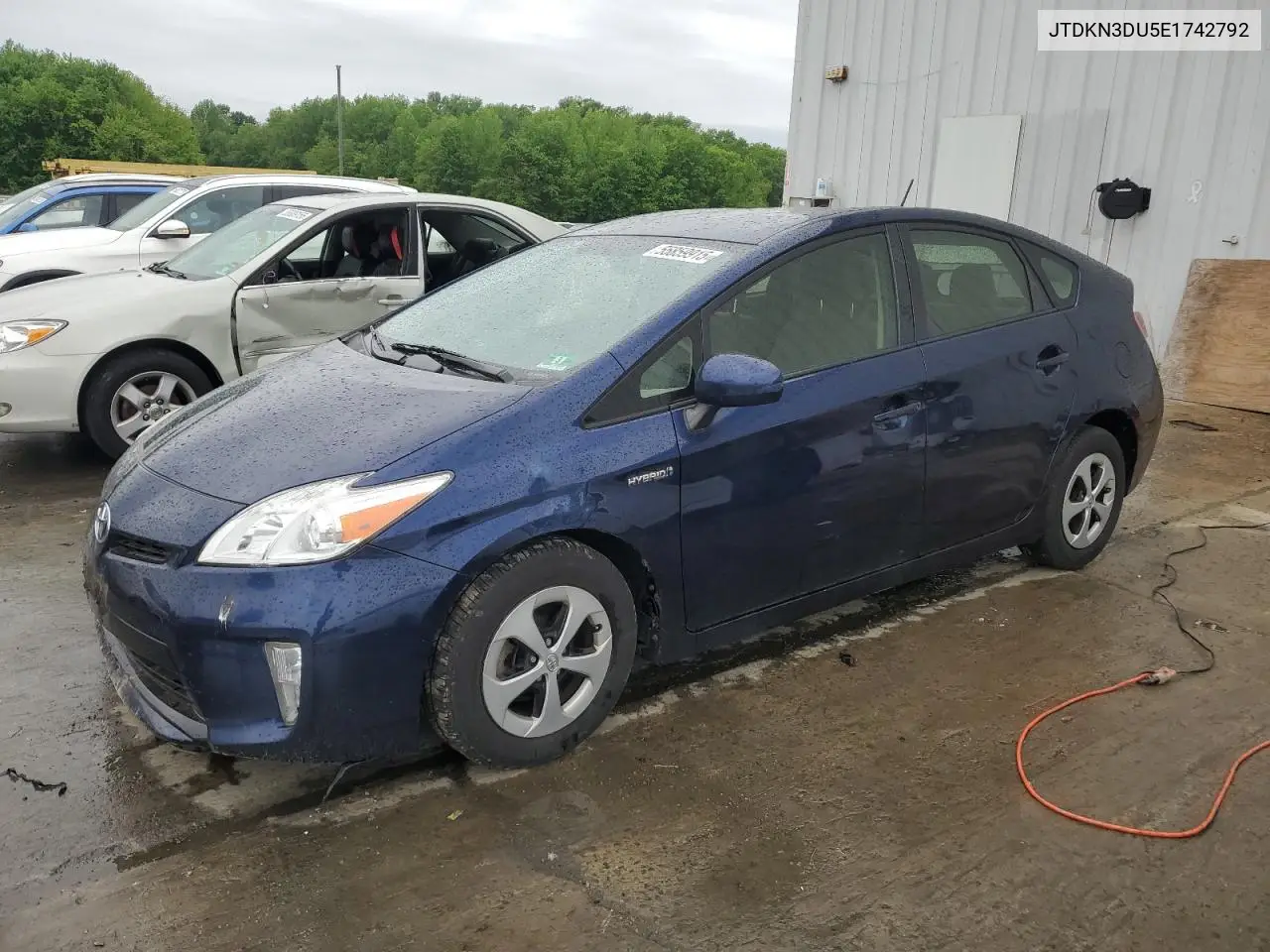 2014 Toyota Prius VIN: JTDKN3DU5E1742792 Lot: 55859915