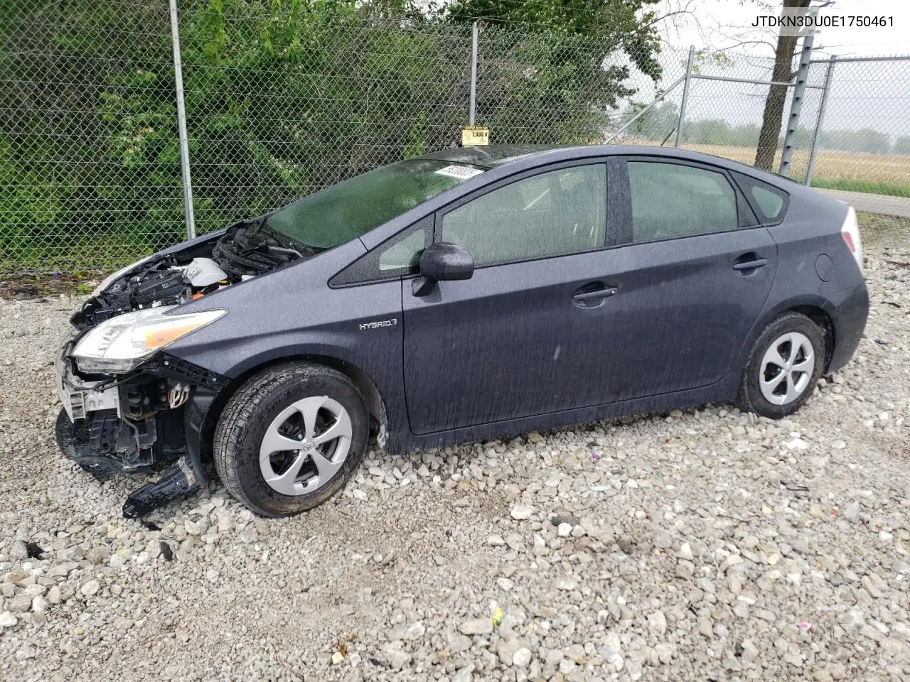 2014 Toyota Prius VIN: JTDKN3DU0E1750461 Lot: 56208835