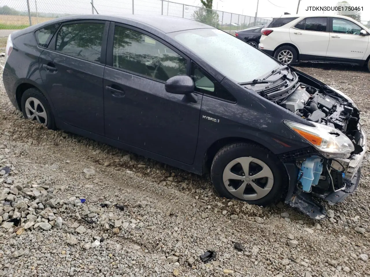2014 Toyota Prius VIN: JTDKN3DU0E1750461 Lot: 56208835