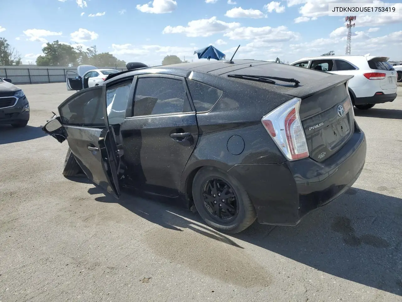 2014 Toyota Prius VIN: JTDKN3DU5E1753419 Lot: 56591995