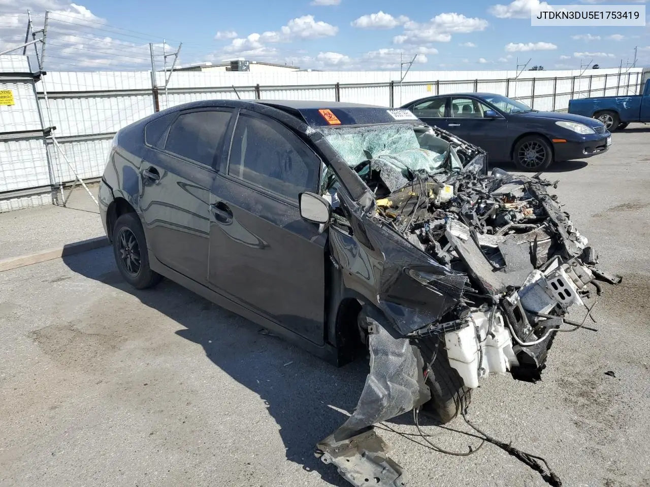 2014 Toyota Prius VIN: JTDKN3DU5E1753419 Lot: 56591995