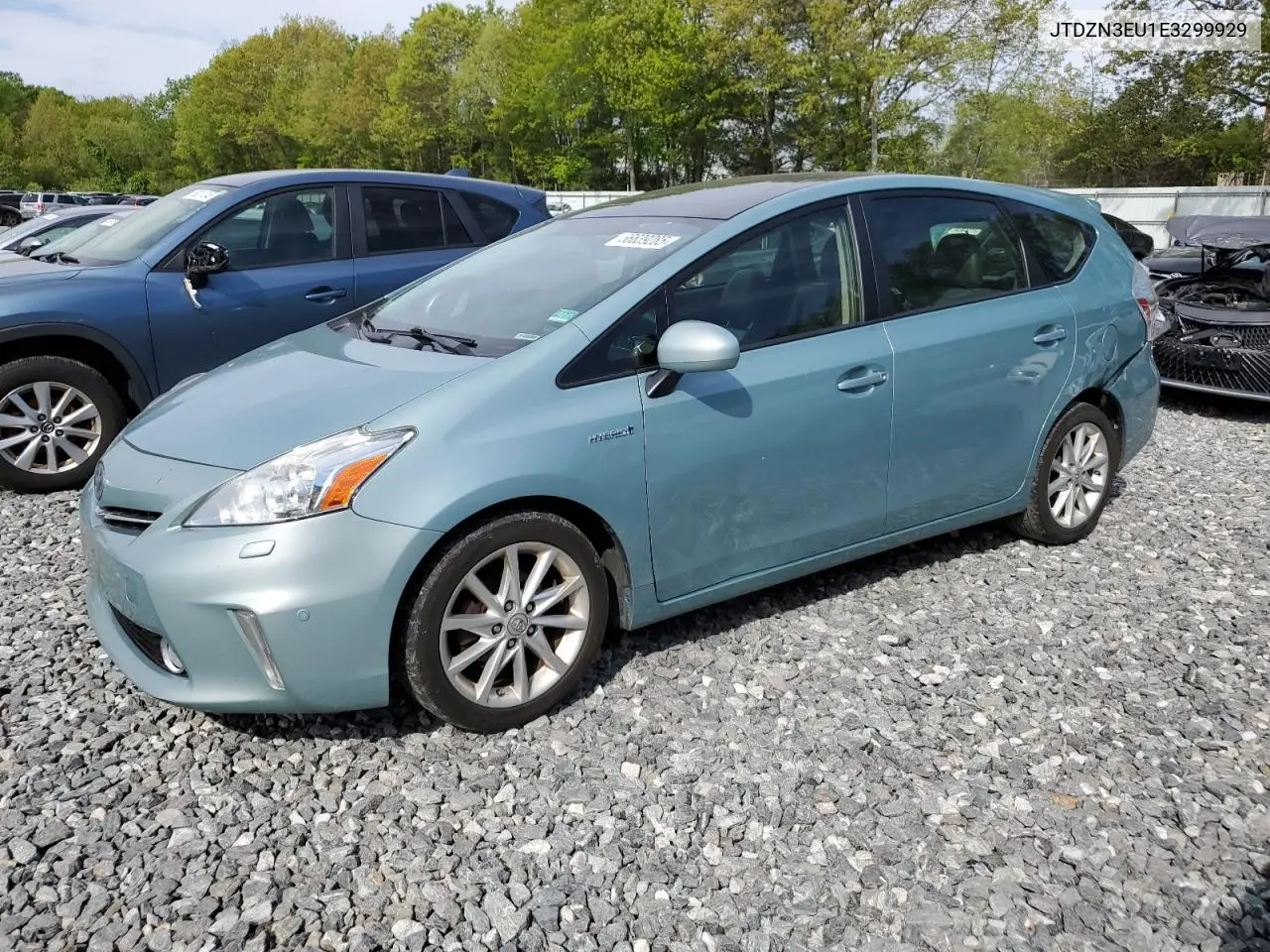2014 Toyota Prius V VIN: JTDZN3EU1E3299929 Lot: 56639285
