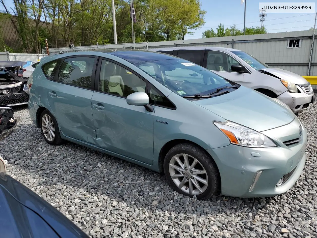 2014 Toyota Prius V VIN: JTDZN3EU1E3299929 Lot: 56639285