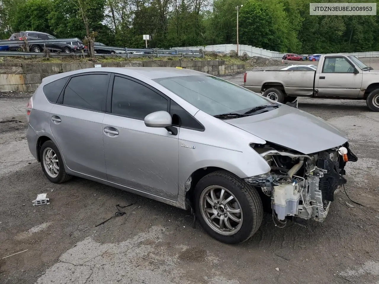 2014 Toyota Prius V VIN: JTDZN3EU8EJ008953 Lot: 56688955