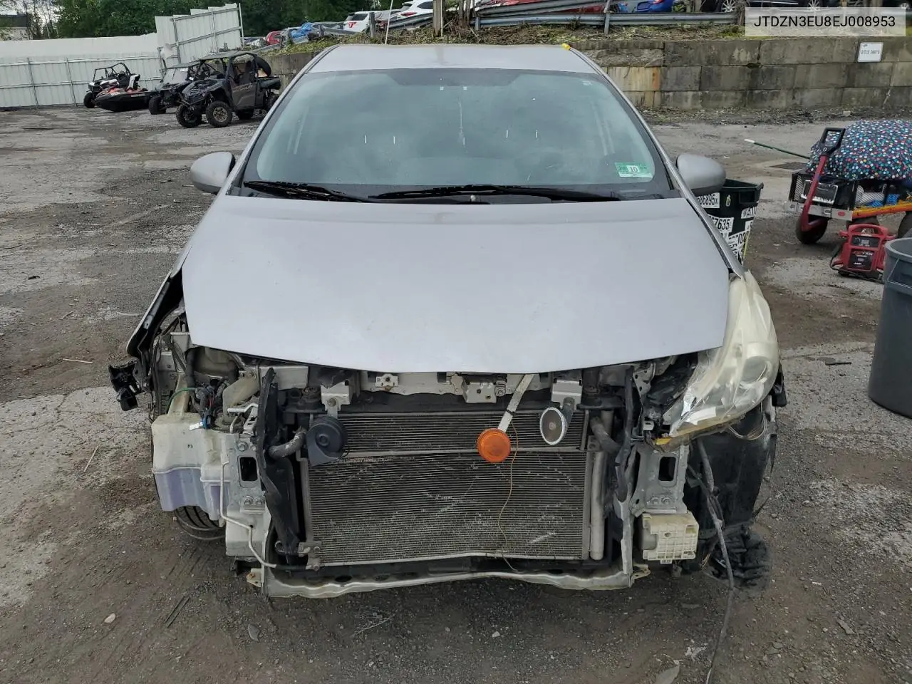 2014 Toyota Prius V VIN: JTDZN3EU8EJ008953 Lot: 56688955