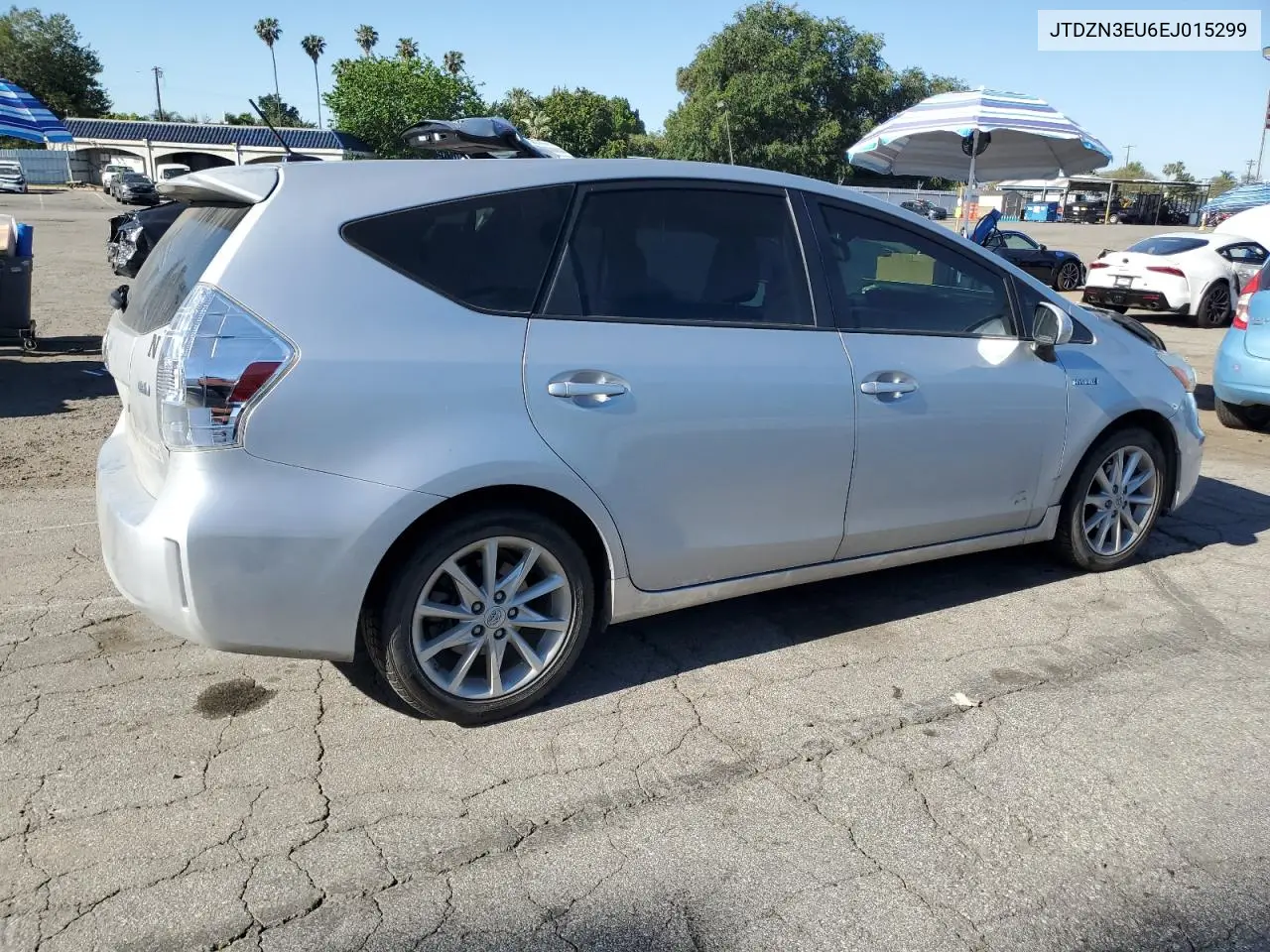 2014 Toyota Prius V VIN: JTDZN3EU6EJ015299 Lot: 56767425
