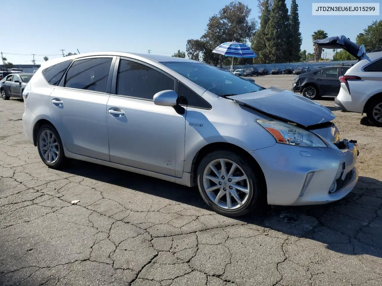 2014 Toyota Prius V VIN: JTDZN3EU6EJ015299 Lot: 56767425