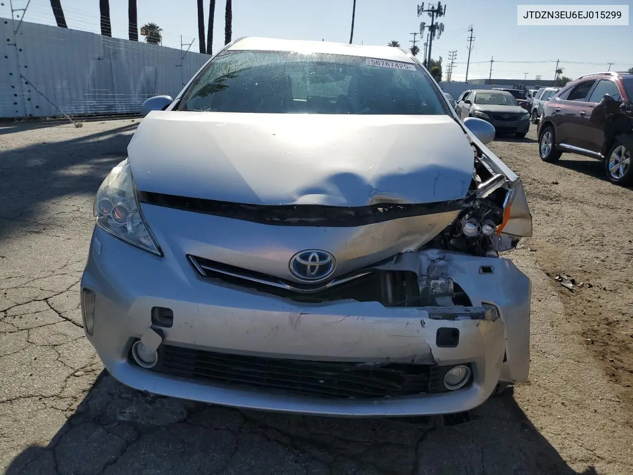2014 Toyota Prius V VIN: JTDZN3EU6EJ015299 Lot: 56767425